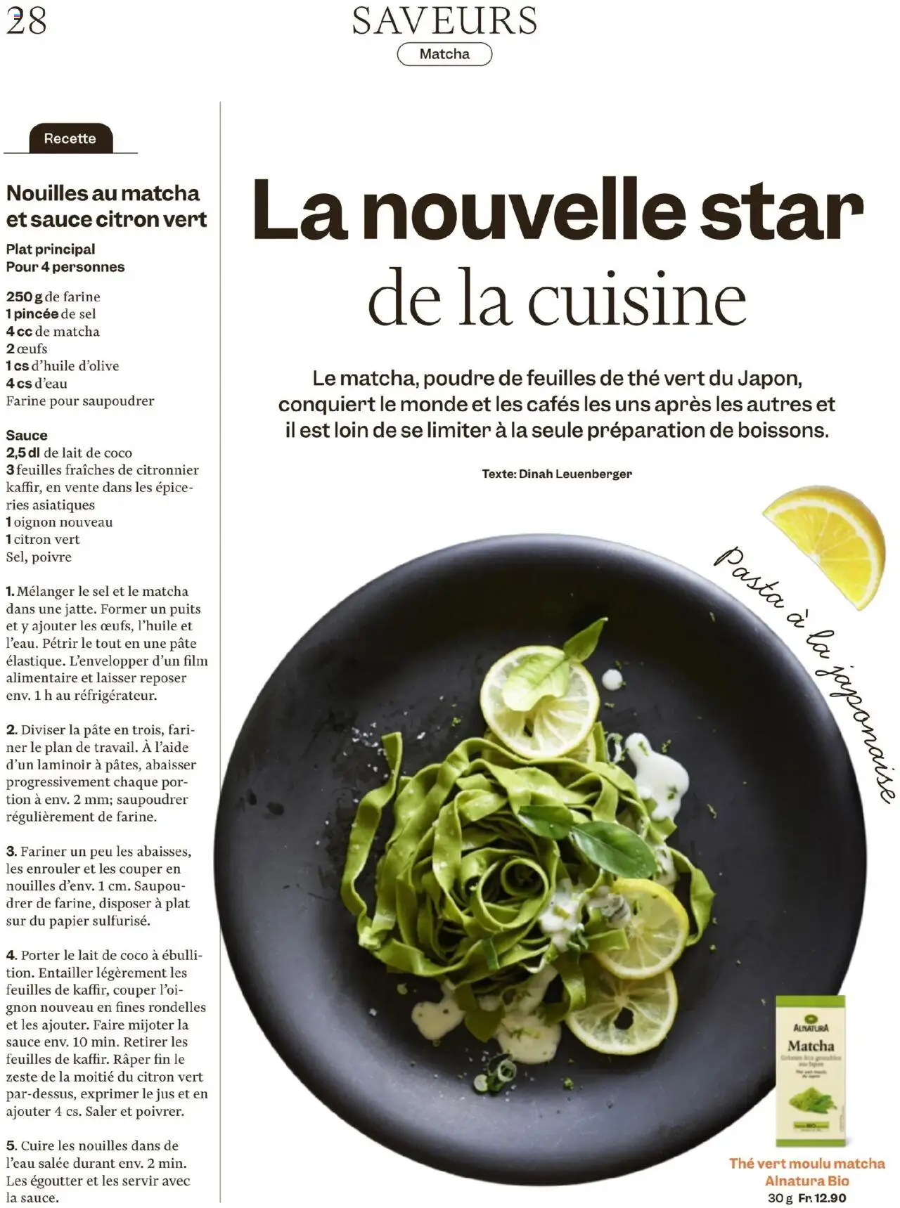 Migros Magazin FR – gültig ab 06.10.2025 | Seite: 28 | Produkte: Pasta