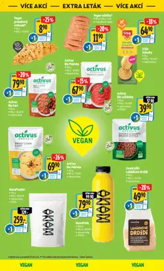 Náhled letáku Albert leták - Hypermarket - Brno od 18.03.2026 | Strana: 61 | Produkty: Vegan, Lahůdkové droždí, Droždí, Sušenky