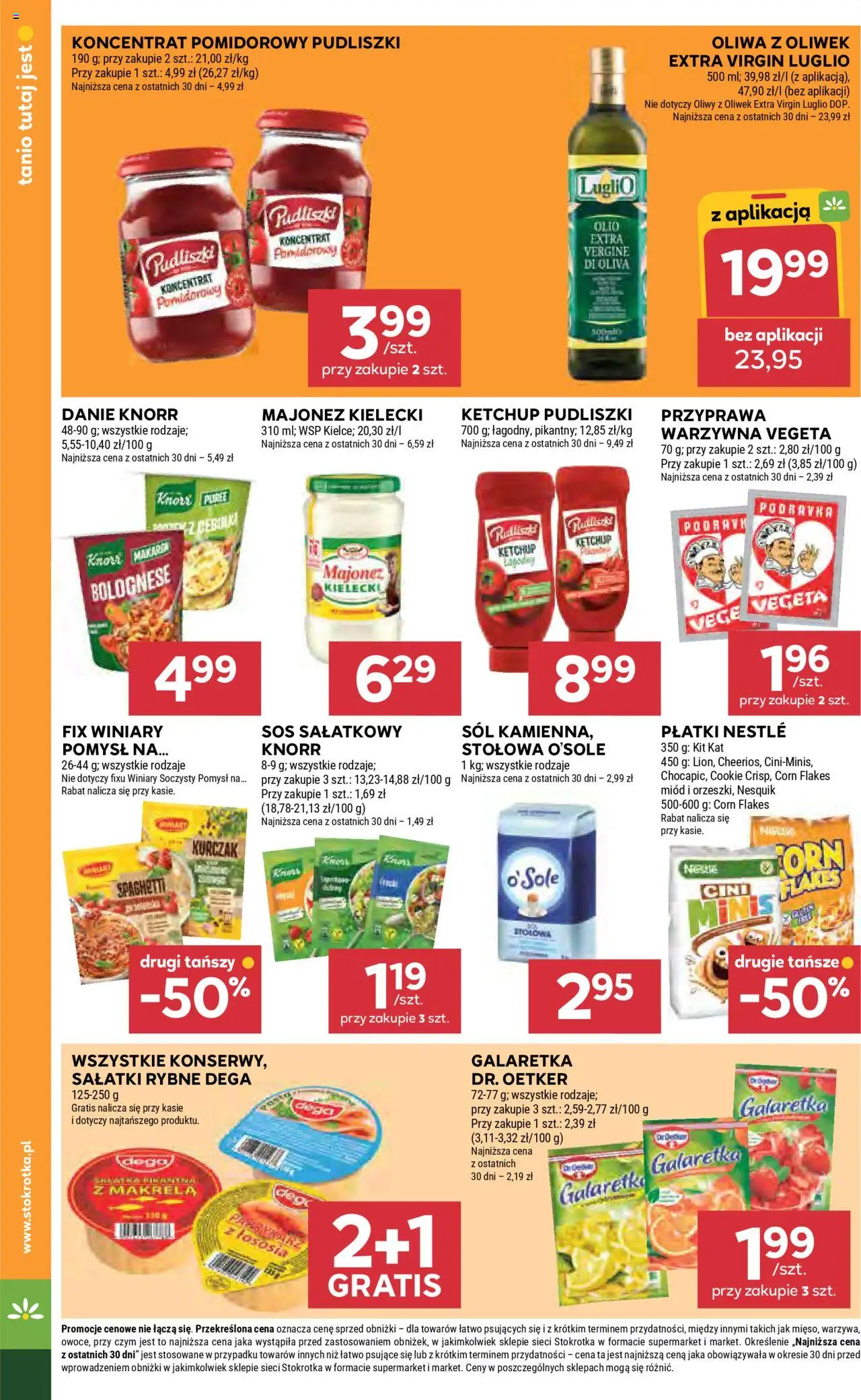 Stokrotka Gazetka - Market od 13.08.2025 | Strona: 16 | Produkty: Kurczak, Galaretka, Koncentrat pomidorowy, Warzywa
