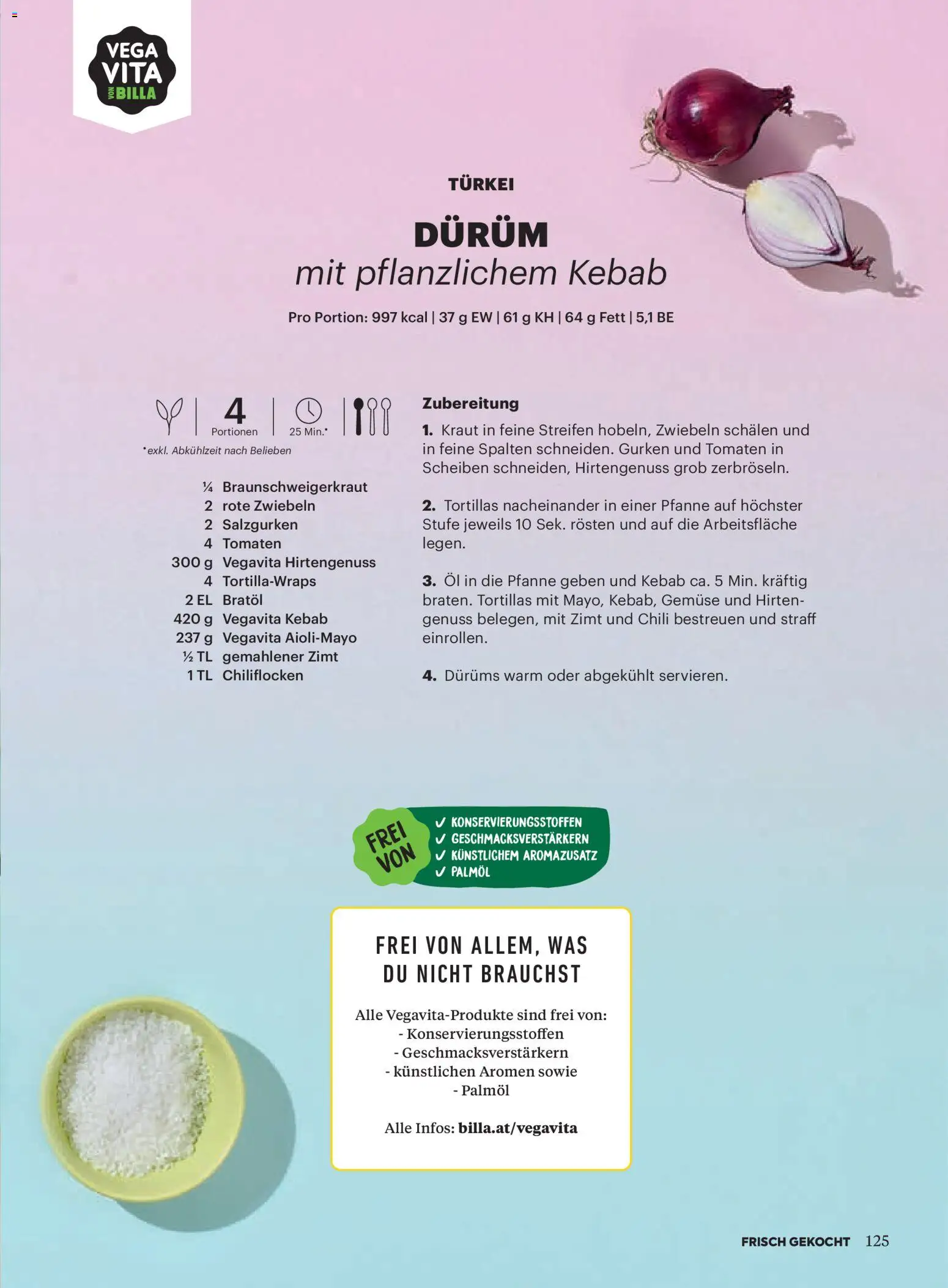 Billa AT akciós ujság - amely érvényes a következő dátumtól: 01.01.2026 | Oldal: 121 | Termékek: Chili