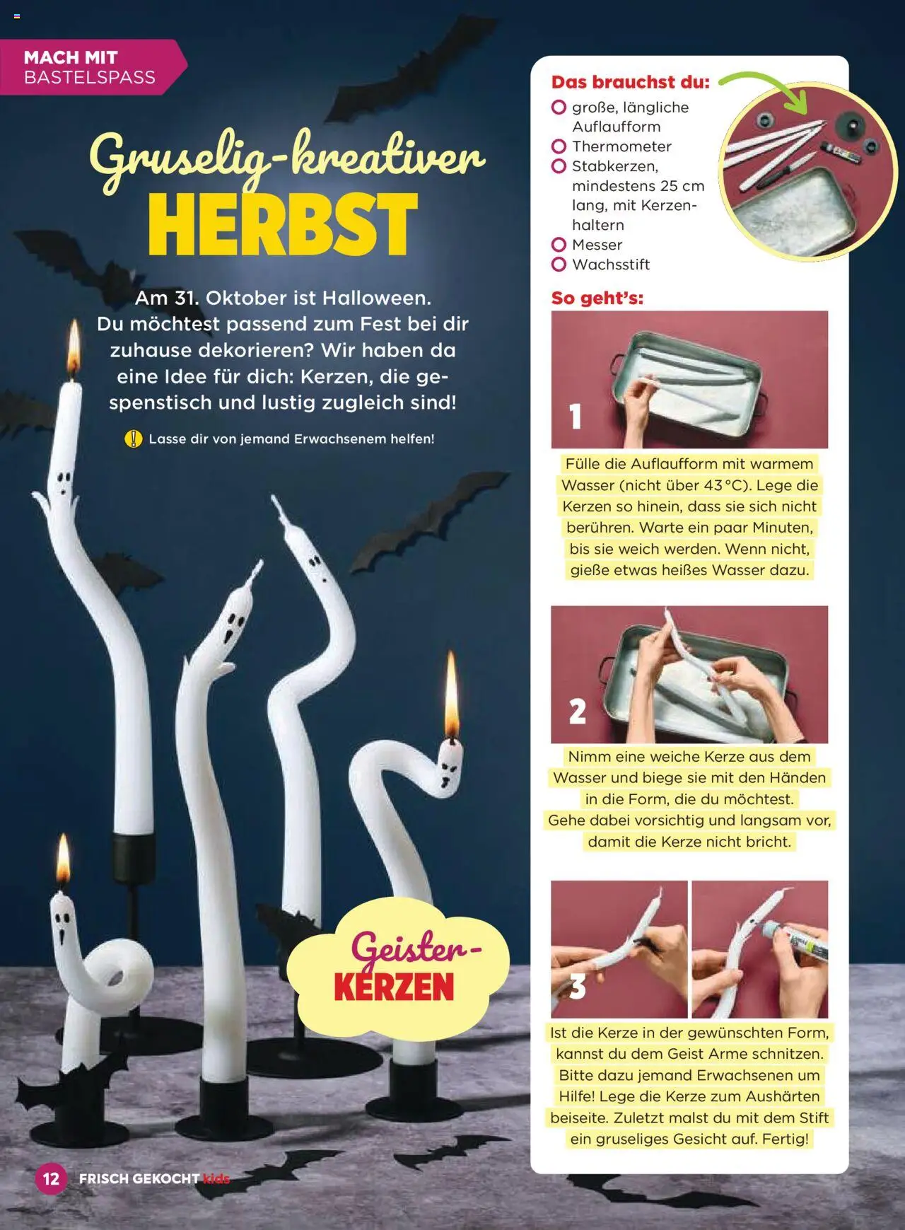 Billa Frisch Gekocht Kids 2025 gültig ab 01.09.2025 | Seite: 12 | Produkte: Wasser, Thermometer