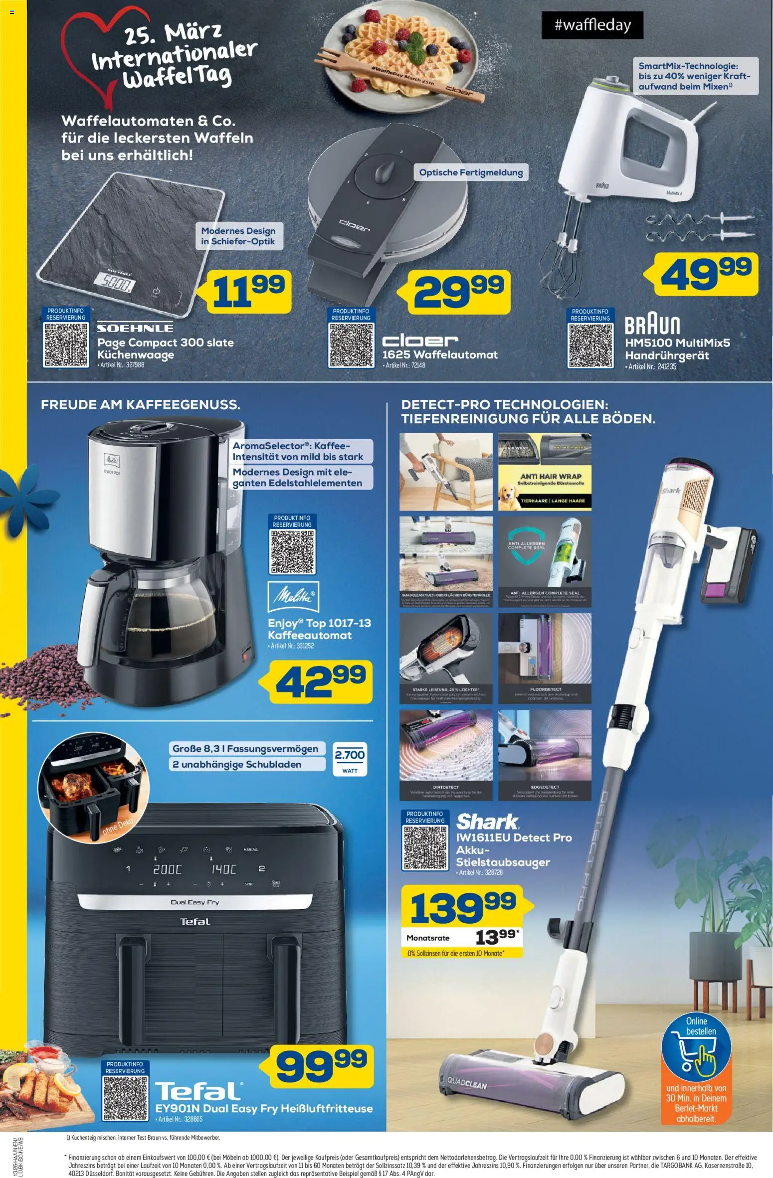 Euronics Prospekt Berlet – gültig ab 19.03.2026 | Seite: 4 | Produkte: Top, Kaffee, Waffeln, Heißluftfritteuse