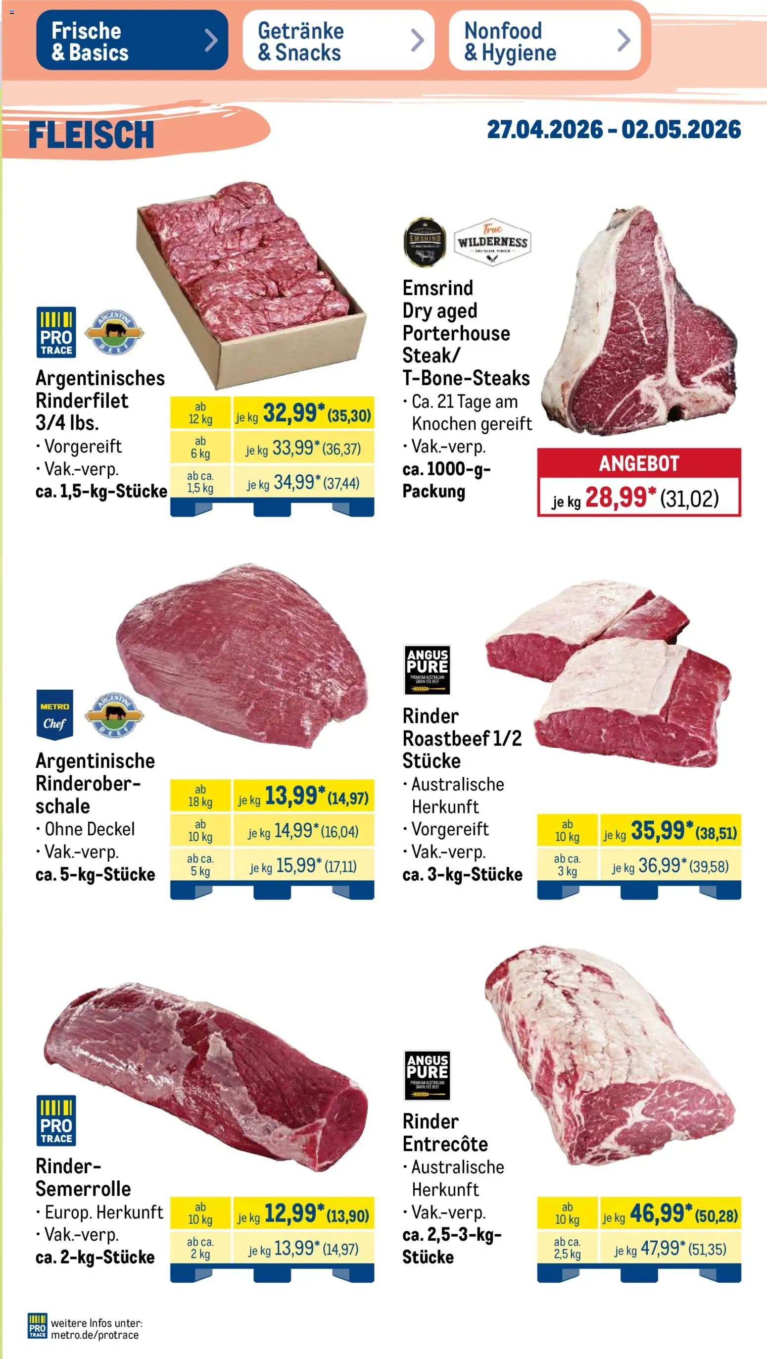 Metro Prospekt 	 – gültig ab 27.04.2026 | Seite: 3