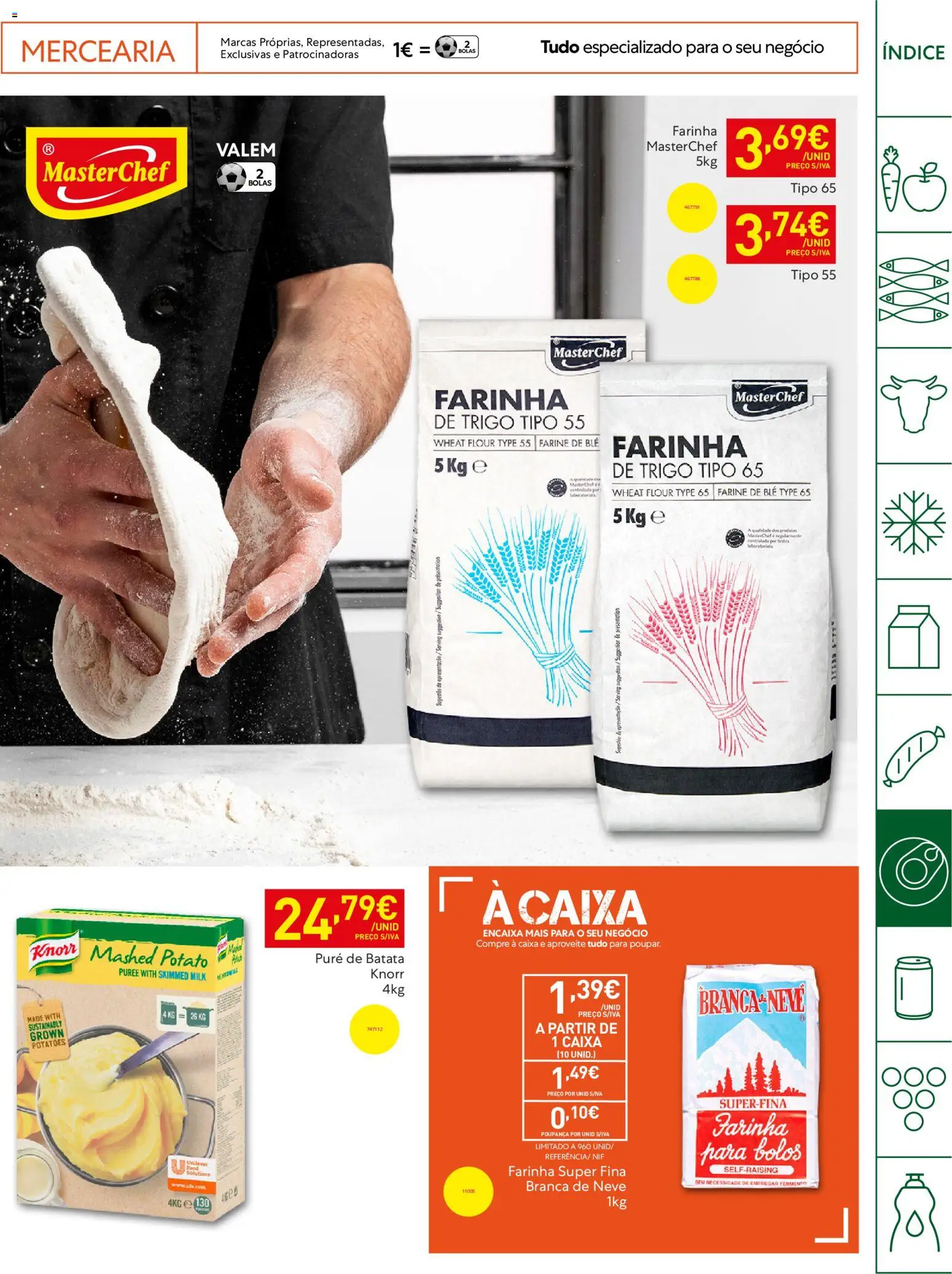 Recheio - Horeca Bons Negócios Madeira │ válido de 21.04.2026 | Página: 19 | Produtos: Batata, Knorr, Caixa