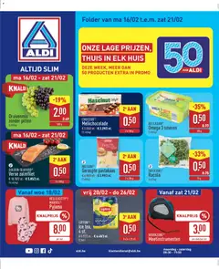 Aldi folder week 8 - Voorbeeld van een folder van Aldi, geldig van 16.02.2026