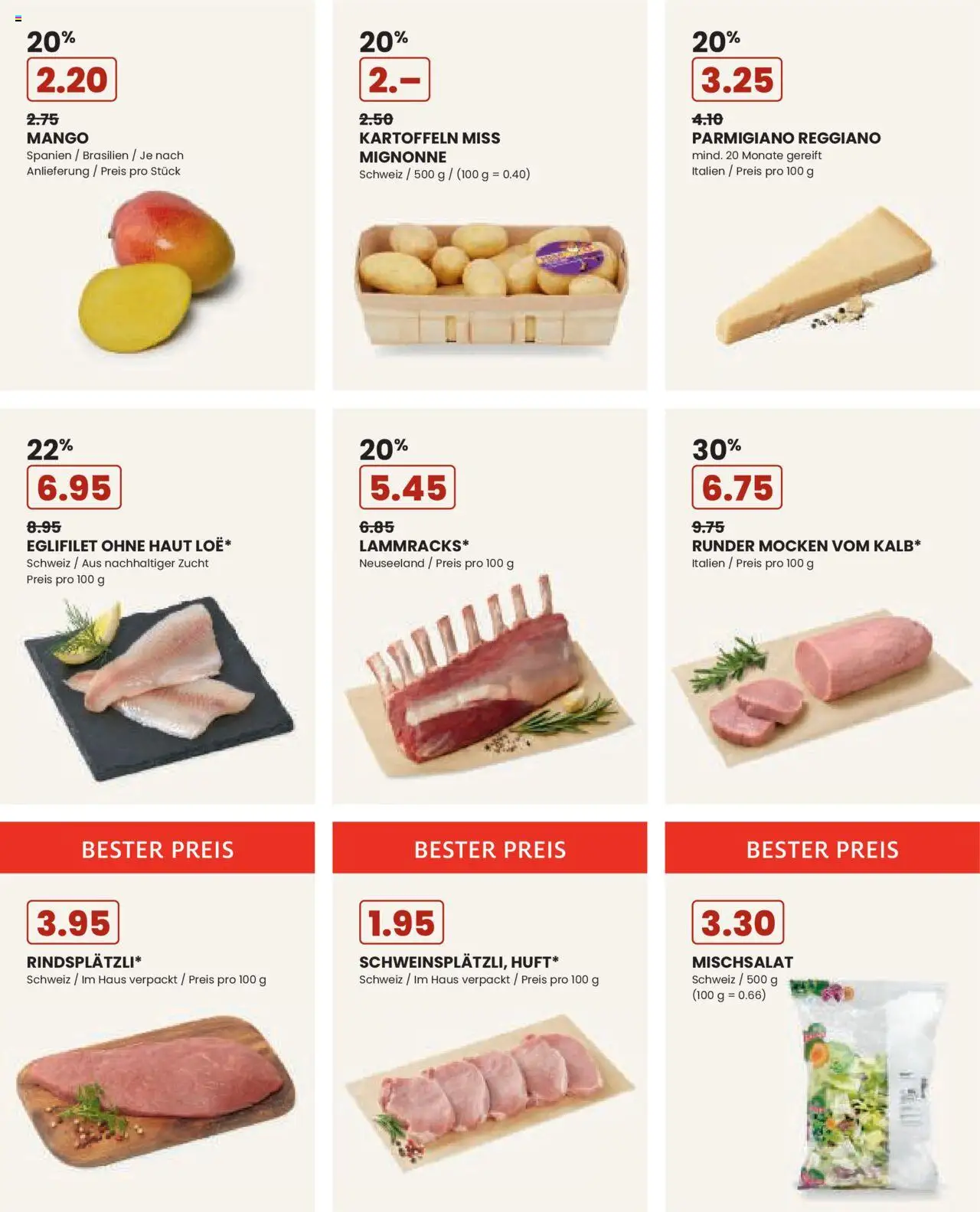 Manor Aktionen Alpen – gültig ab 21.10.2025 | Seite: 5 | Produkte: Kartoffeln, Mango