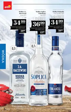 Pogląd oferty "POLOmarket Katalog - Alkoholi" - ważna od 19.02.2026 | Strona: 8 | Produkty: Wódka finlandia, Soplica wódka, Vodka, Wódka