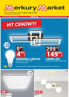 Pogląd oferty "Merkury Market Gazetka" - ważna od 01.11.2025