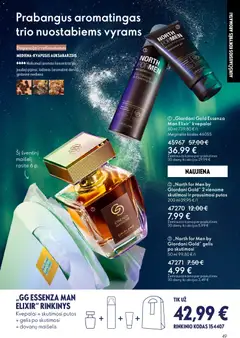 Oriflame leidinys galioja nuo 10.12.2025 | Puslapis: 49 | Prekių: Kvepalai, Skutimosi putos