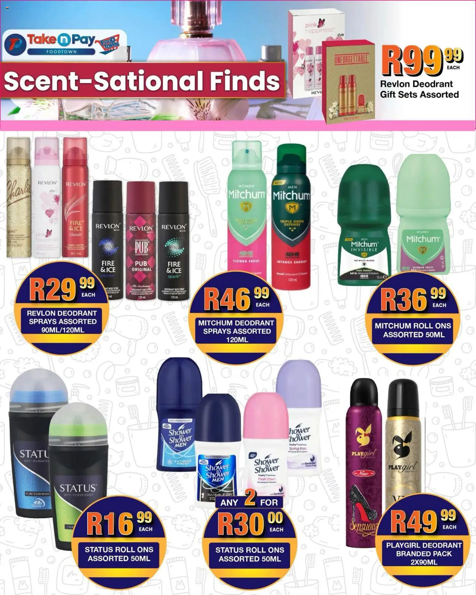 New Take n Pay catalogue – valid from 12.01.2026 | Page: 17 | Products: Shower, Antiperspirant