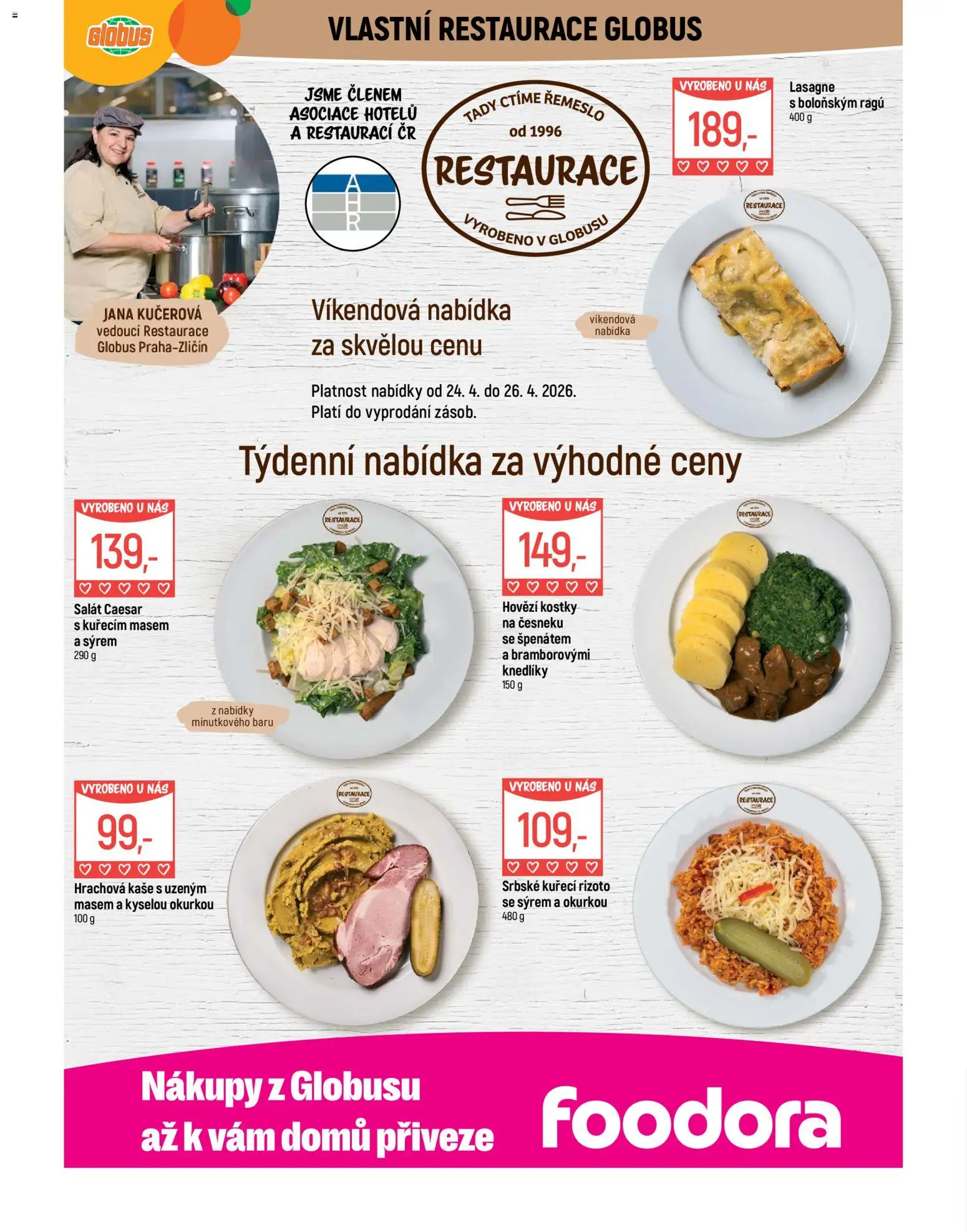 Globus leták - Praha Zličín od 22.04.2026 | Strana: 9