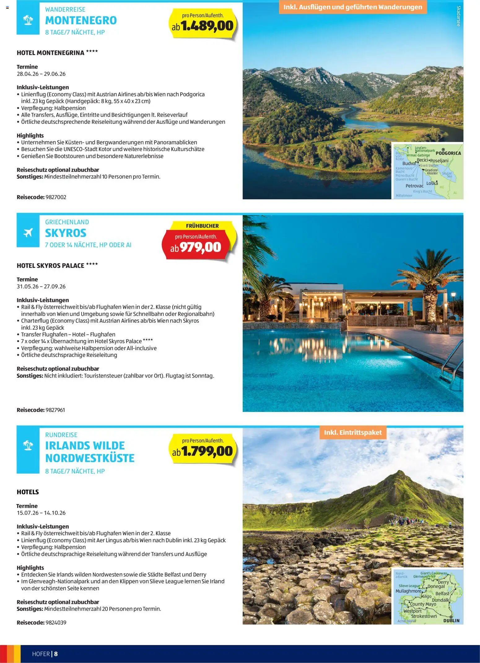 Hofer AT akciós ujság - amely érvényes a következő dátumtól: 03.12.2025 | Oldal: 8