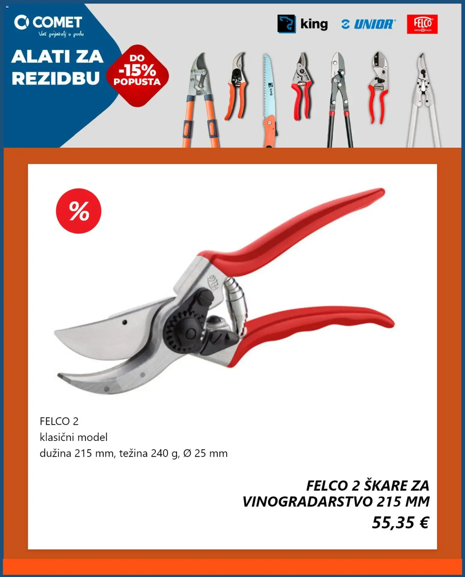 Comet katalog | vrijedi od 06.02.2026 | Stranica: 6 | Proizvodi: Škare