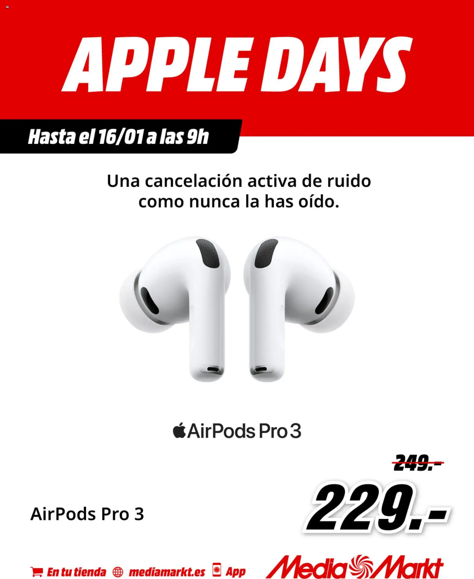 Media Markt folleto │ válido desde el 12.01.2026 | Página: 6 | Productos: Airpods, Apple