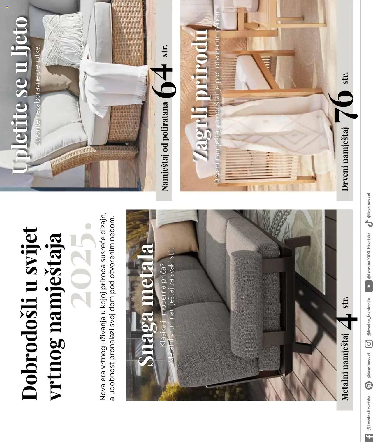 Lesnina katalog | vrijedi od 25.02.2025 | Stranica: 2 | Proizvodi: Vrtni namještaj