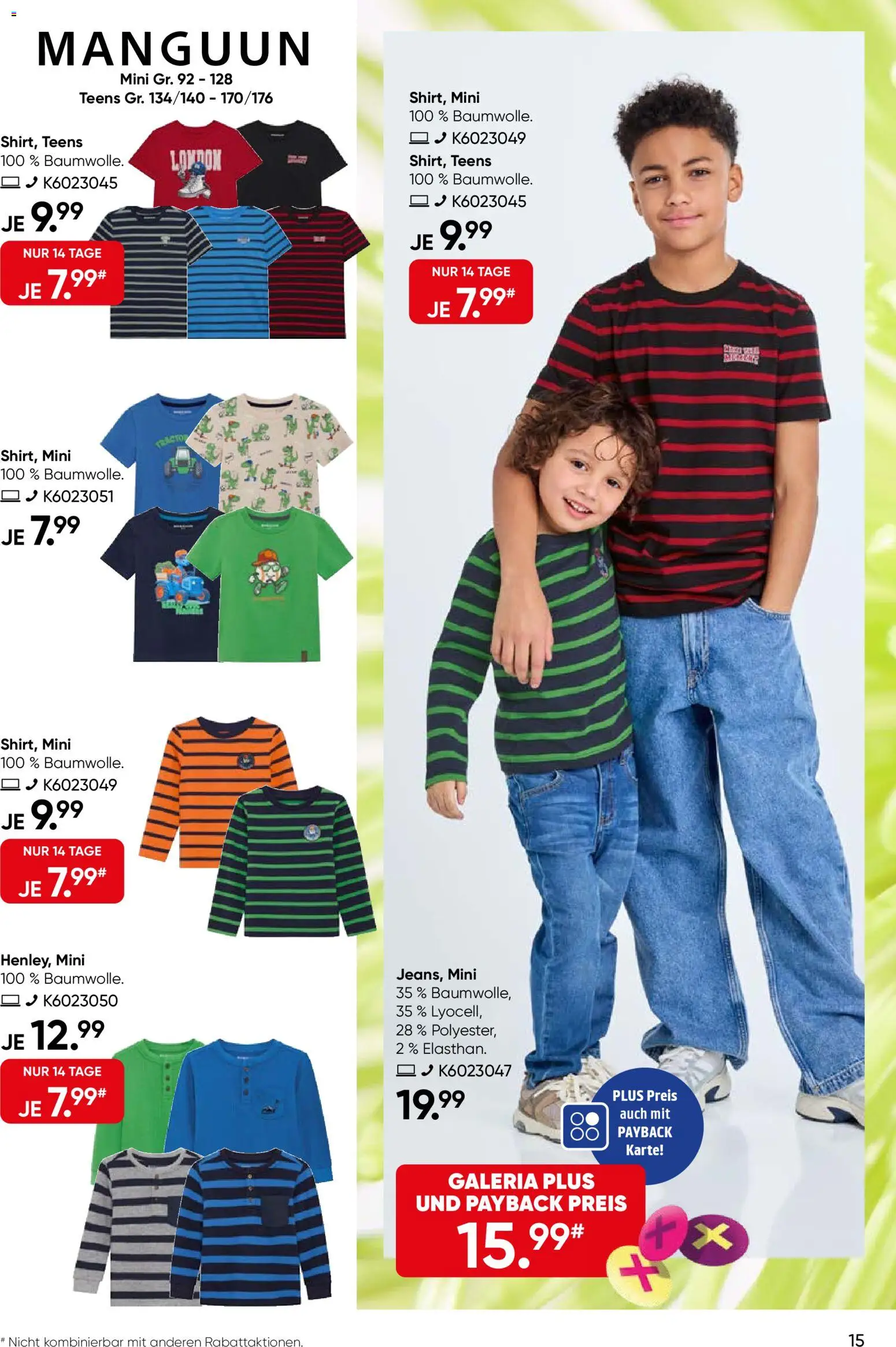 Galeria Karstadt Kaufhof Prospekt 	 – gültig ab 04.03.2026 | Seite: 15