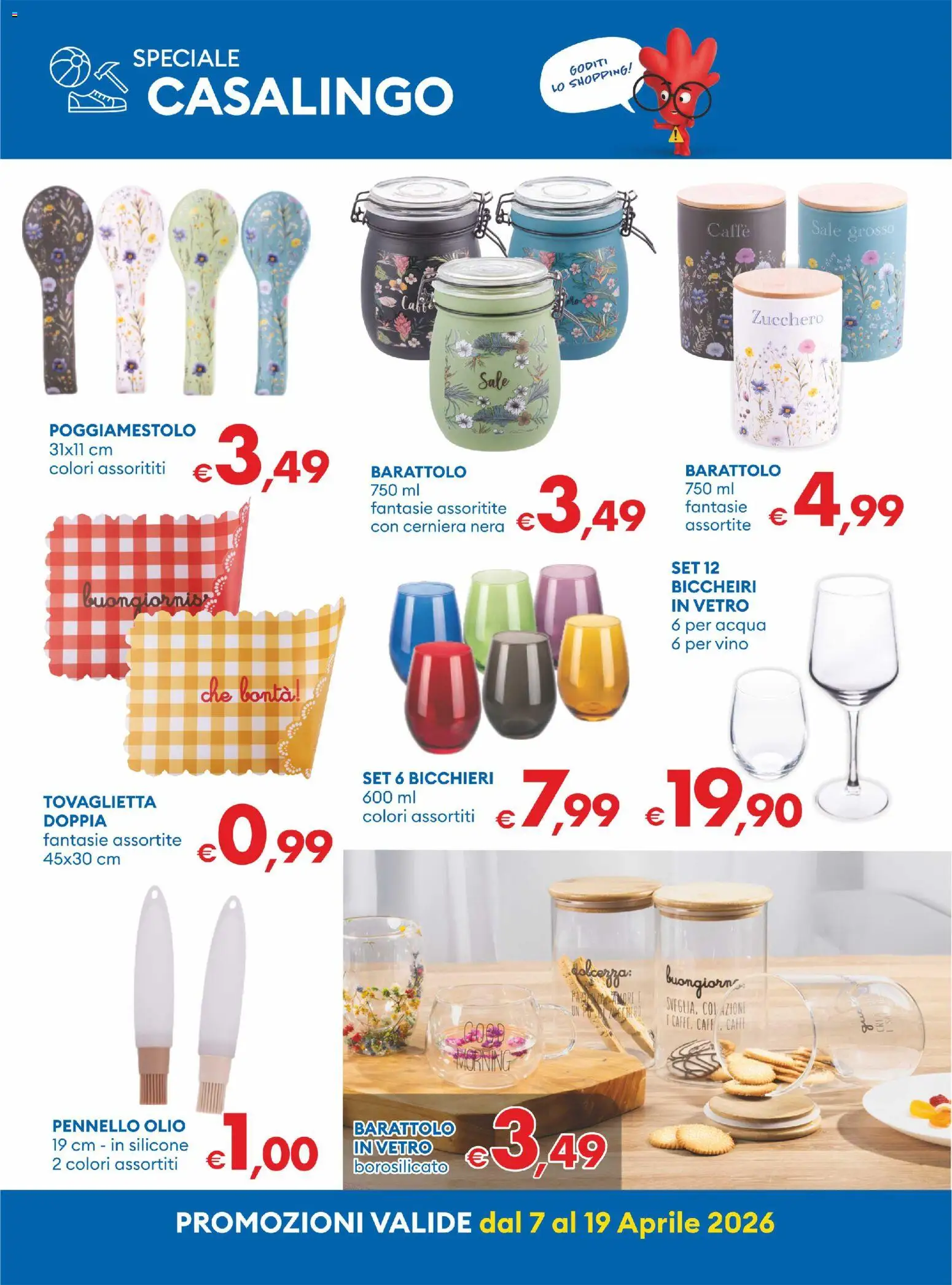 Volantino MD Discount del 07.04.2026 | Pagina: 22 | Prodotti: Caffè, Sale, Olio, Silicone
