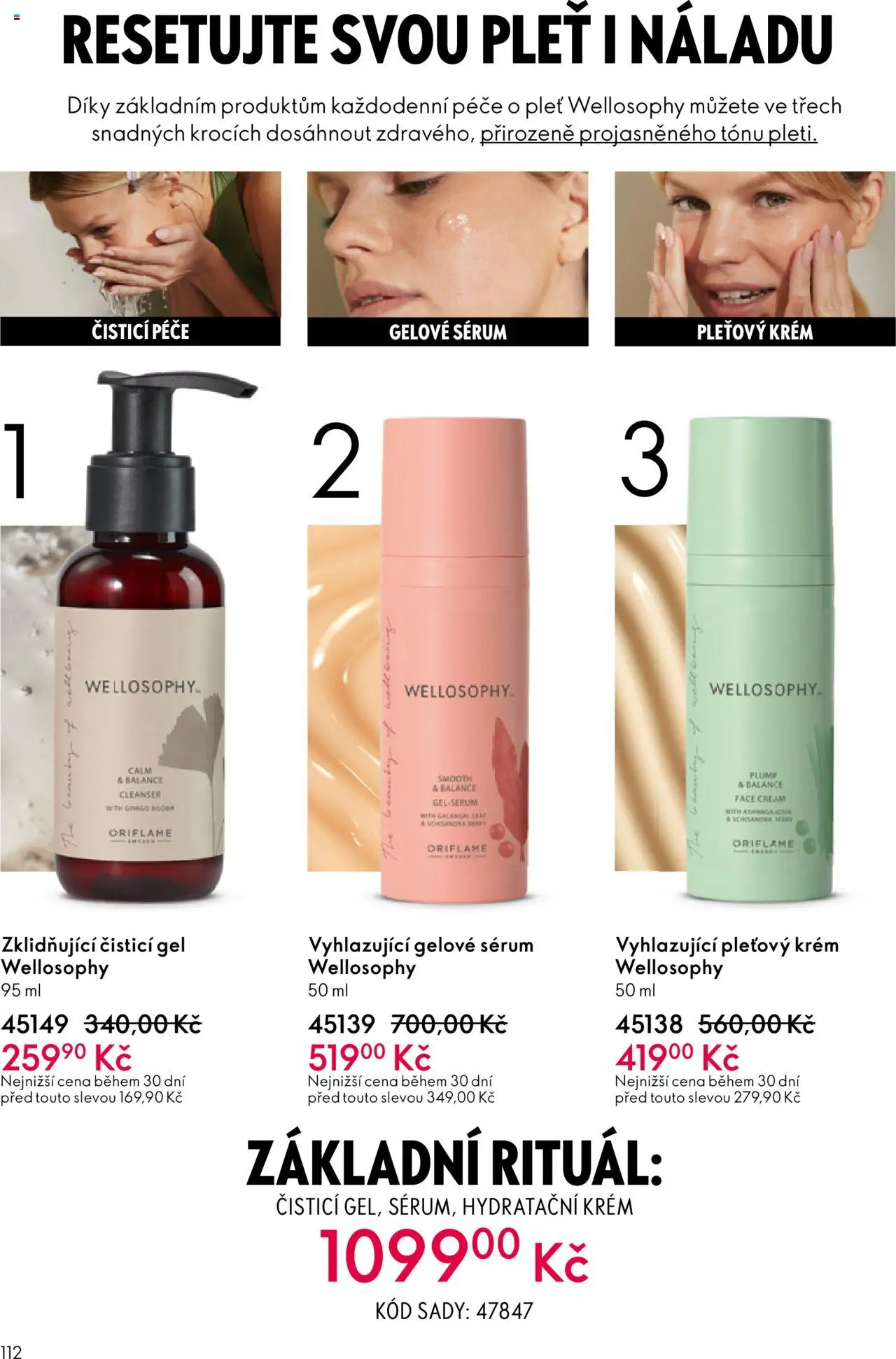 Oriflame katalog č.13/2025 od 07.09.2025 | Strana: 112 | Produkty: Sérum, Krém, Hydratační krém