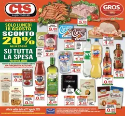 Anteprima del volantino Volantino CTS	 valido a partire dal 06.08.2025