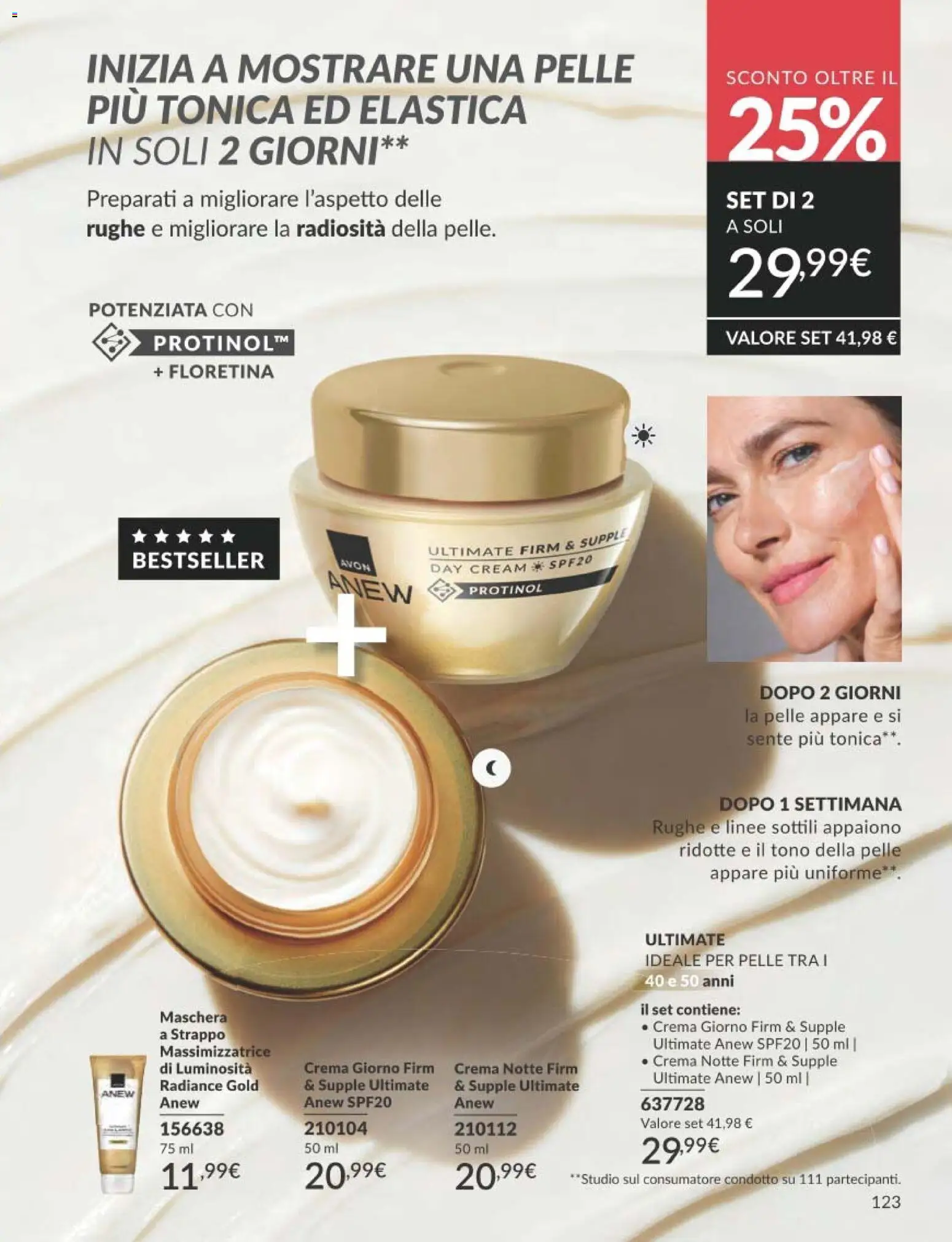 Volantino Avon del 31.12.2025 | Pagina: 123 | Prodotti: Crema, Maschera