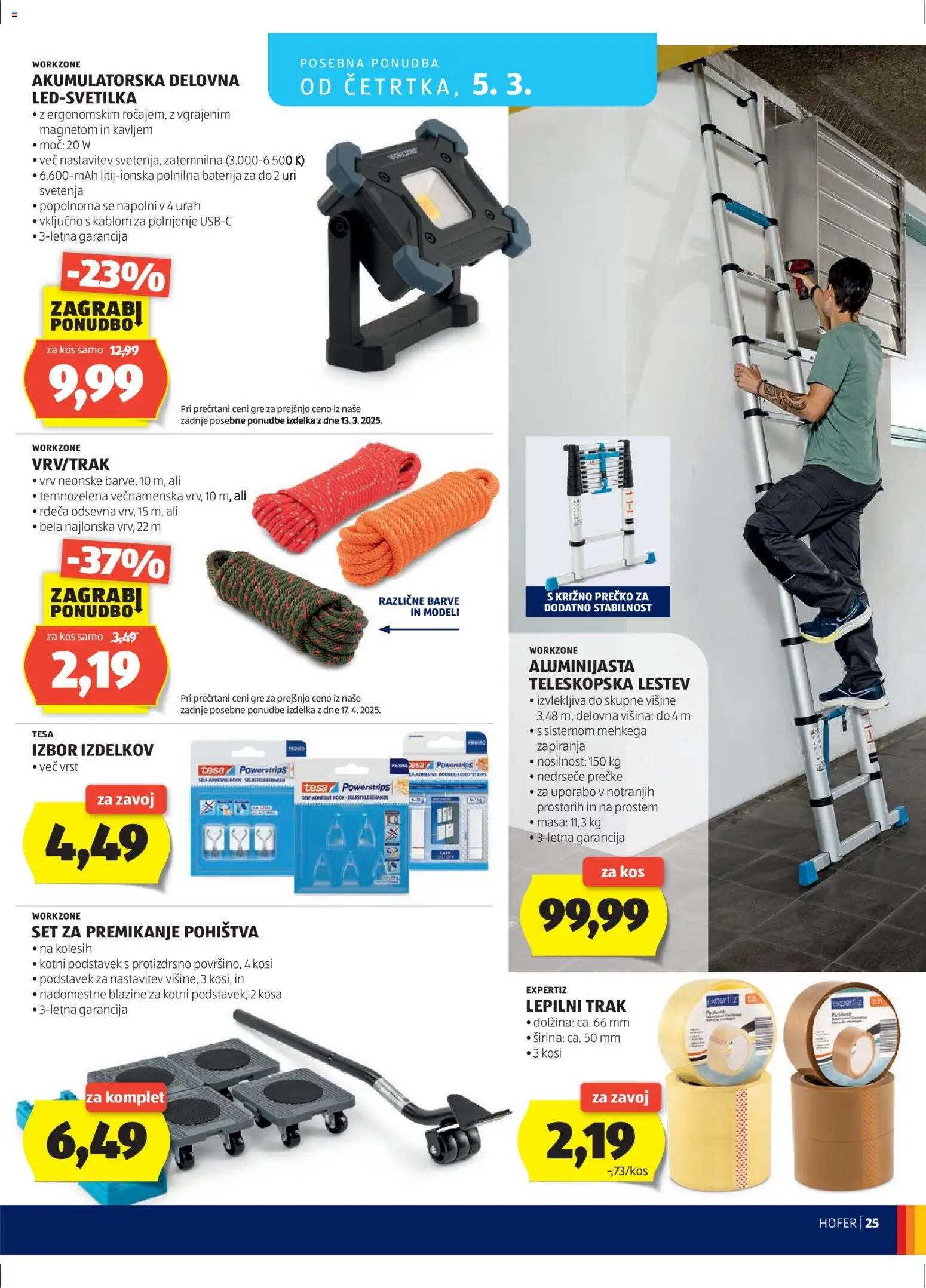 Hofer SI katalog | vrijedi od 25.02.2026 | Stranica: 25 | Proizvodi: Baterija