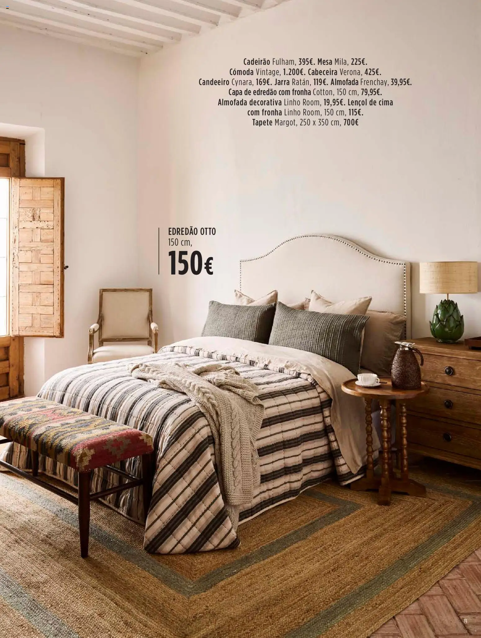 El Corte Ingles Decora │ válido de 23.10.2025 | Página: 19 | Produtos: Fronha, Lençol, Cómoda, Tapete