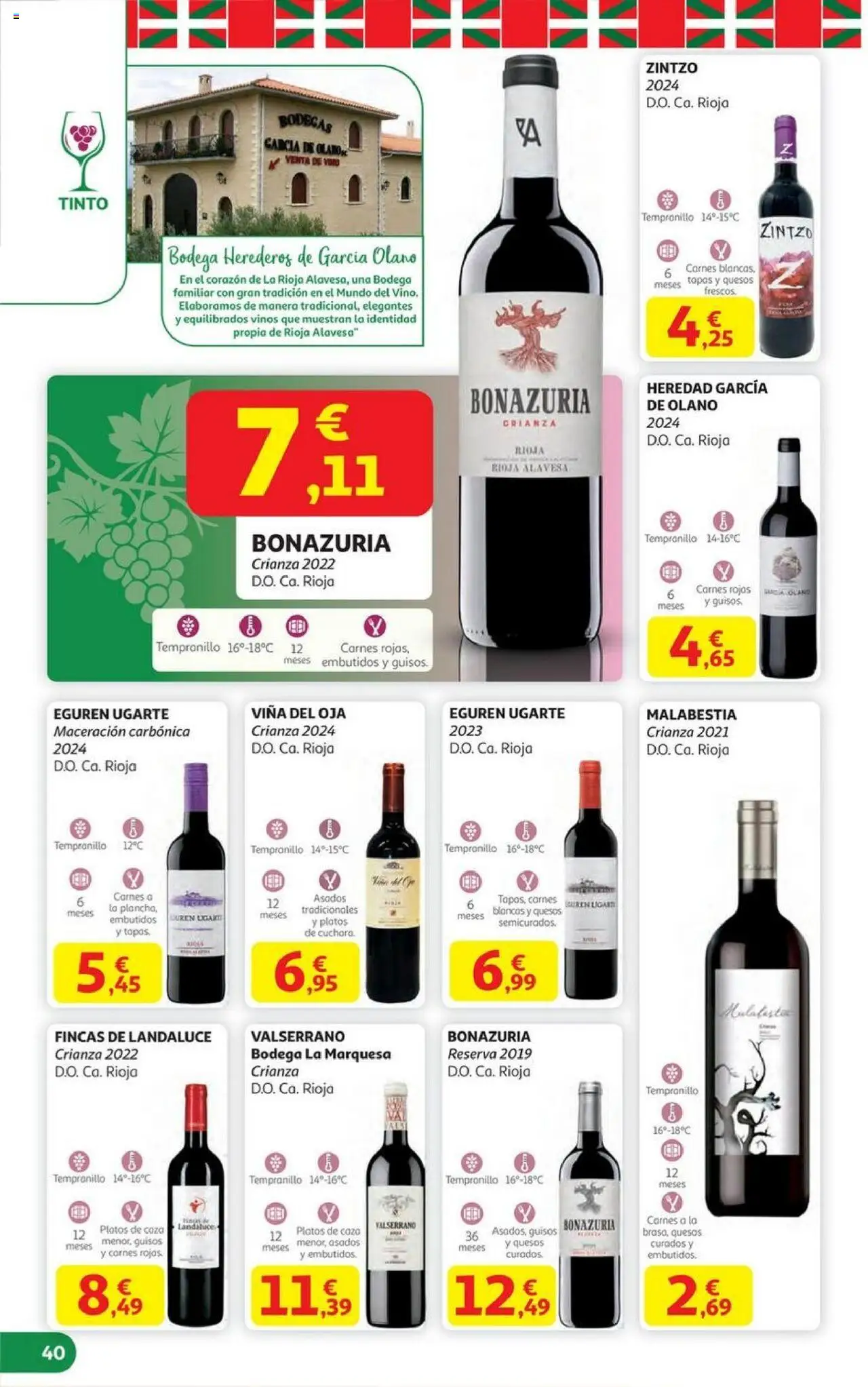 Alcampo - HG Pais Vasco │ válido desde el 06.10.2025 | Página: 40 | Productos: Νυχτικό