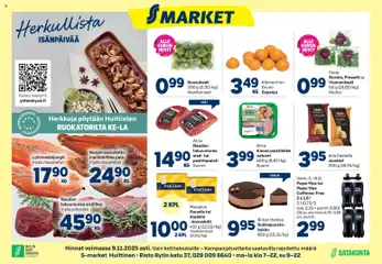 S-market-mainoslehti voimassa 05.11.2025 alkaen