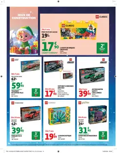Auchan - Prévisualisation de Auchan - La fabuleuse mission de Noël dans votre super valide à partir de 28.10.2025 | Page: 14 | Produits: Légo, Briques, Jeux