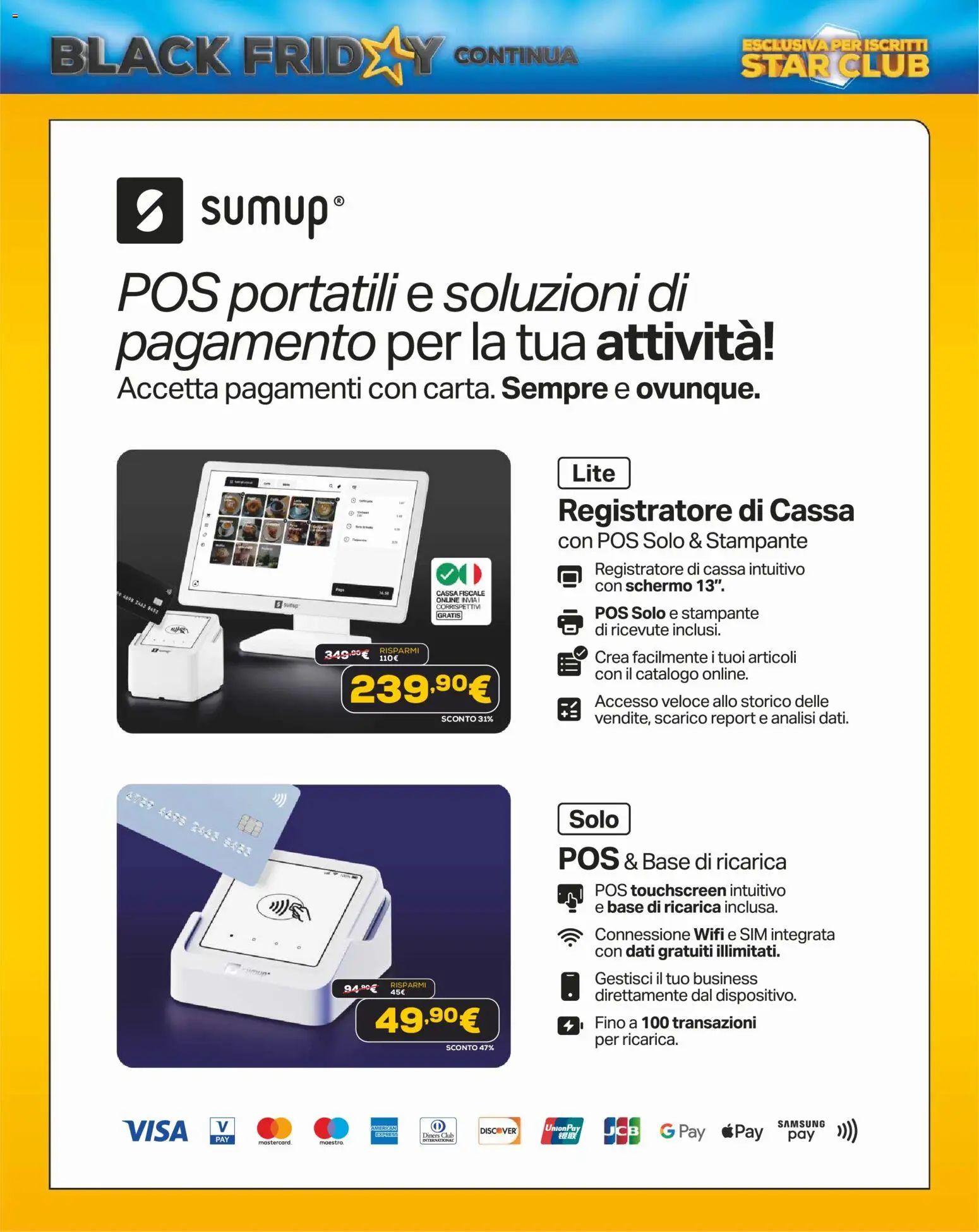 Volantino Euronics del 13.11.2025 | Pagina: 39 | Prodotti: Schermo, Stampante, Samsung