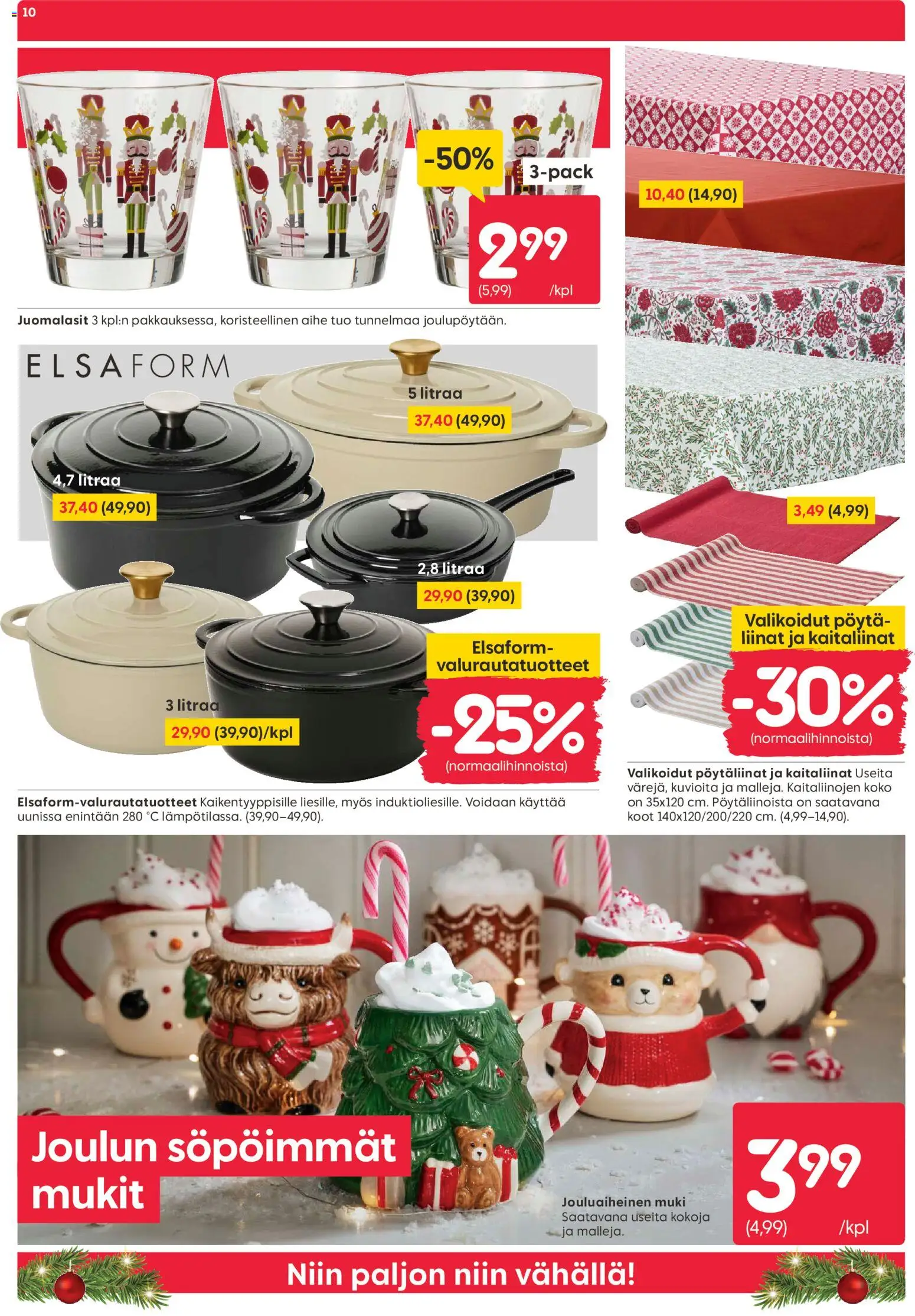 Rusta tarjoukset – voimassa 03.11.2025 alkaen | Sivu: 10 | Tuotteet: Muki, Pöytä