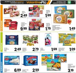 Volantino Interspar del 10.07.2025 | Pagina: 14 | Prodotti: Merluzzo, Spinaci, Crackers, Cacao