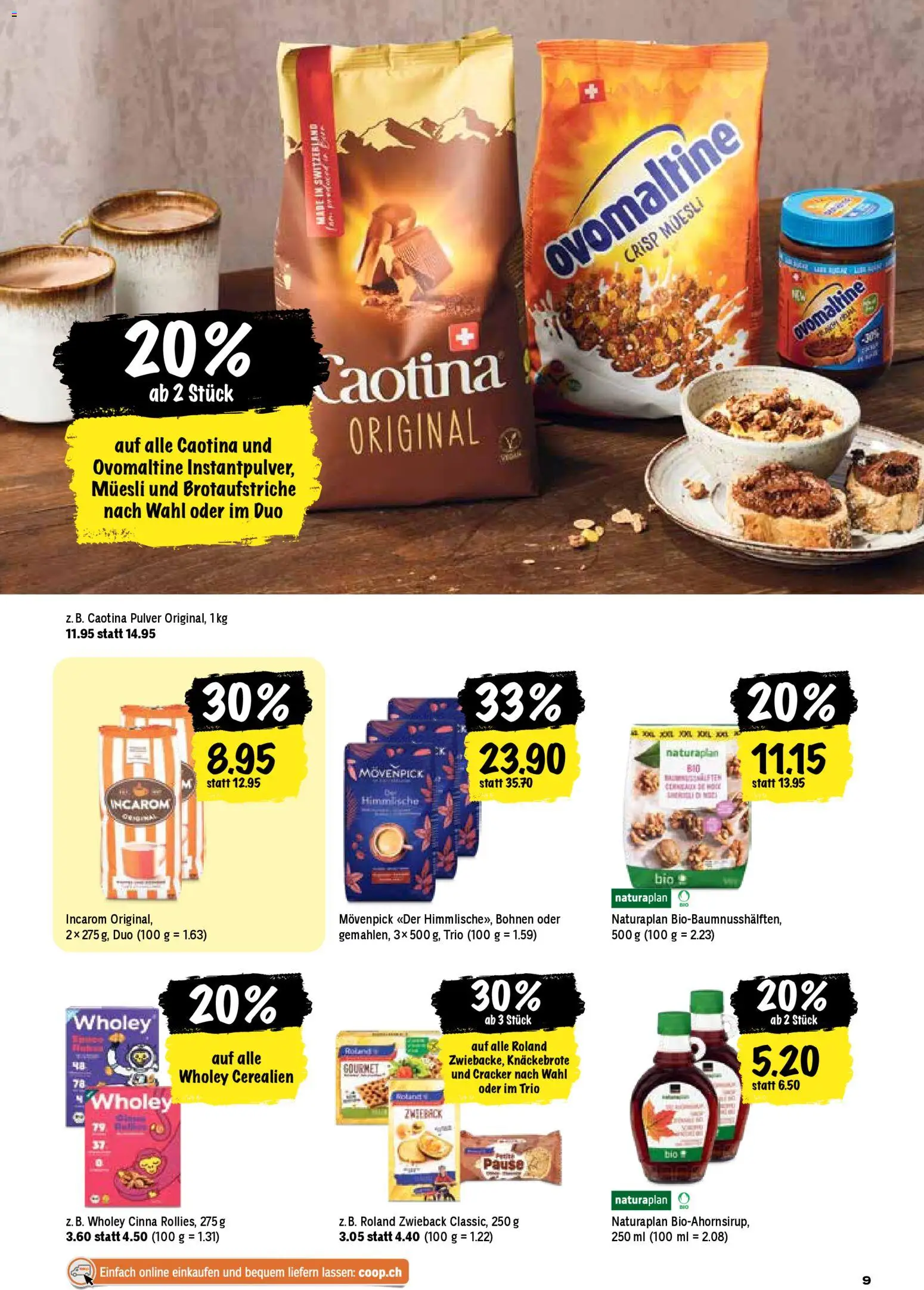 Coop Aktionen – gültig ab 15.01.2026 | Seite: 9 | Produkte: Pulver