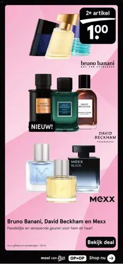 David Beckham Exquisite Leather Eau de Parfum, Fragrance for men - Voorbeeld van een folder van Etos, geldig van 24.11.2025 | Pagina: 57 | Producten: Geuren, Parfum