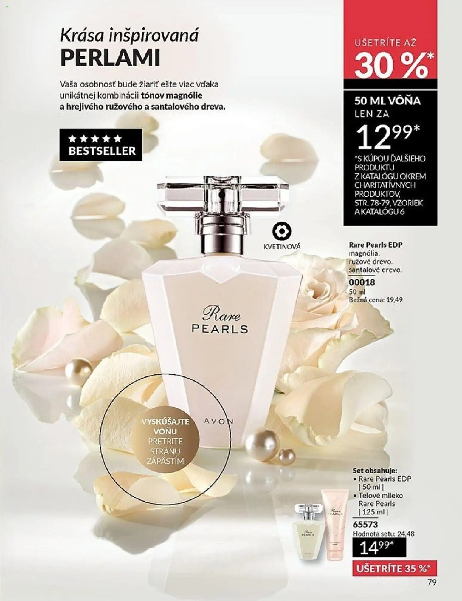 Nové Avon akcie – leták je platný od 01.05.2026 | Strana: 79 | Produkty: Mlieko, Telové mlieko