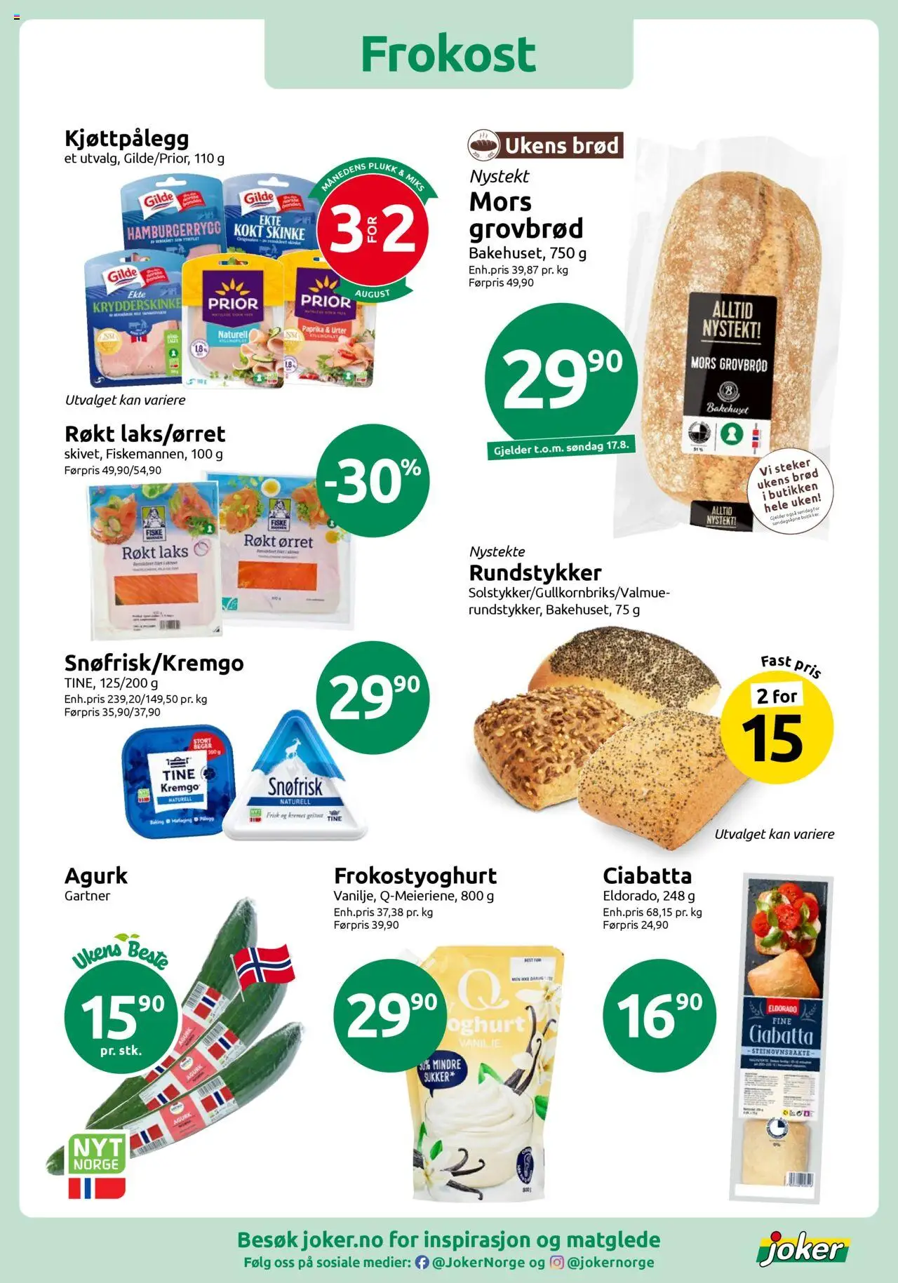  | Side: 4 | Produkter: Brød, Paprika, Gresie, Urter