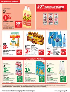 Auchan - Produits laitiers - Voorbeeld van een folder van Auchan, geldig van 17.02.2026 | Pagina: 30 | Producten: Tropicana, NOS, La, Parfum
