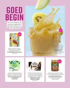 AH Vers geperst sap appel kiwi limoen, Frisgroen en vers- en koudgeperst. Oftewel: nooit verhit, dus vol natuurlijke vitaminen en mineralen. - Voorbeeld van een folder van Albert Heijn, geldig van 31.12.2025 | Pagina: 118