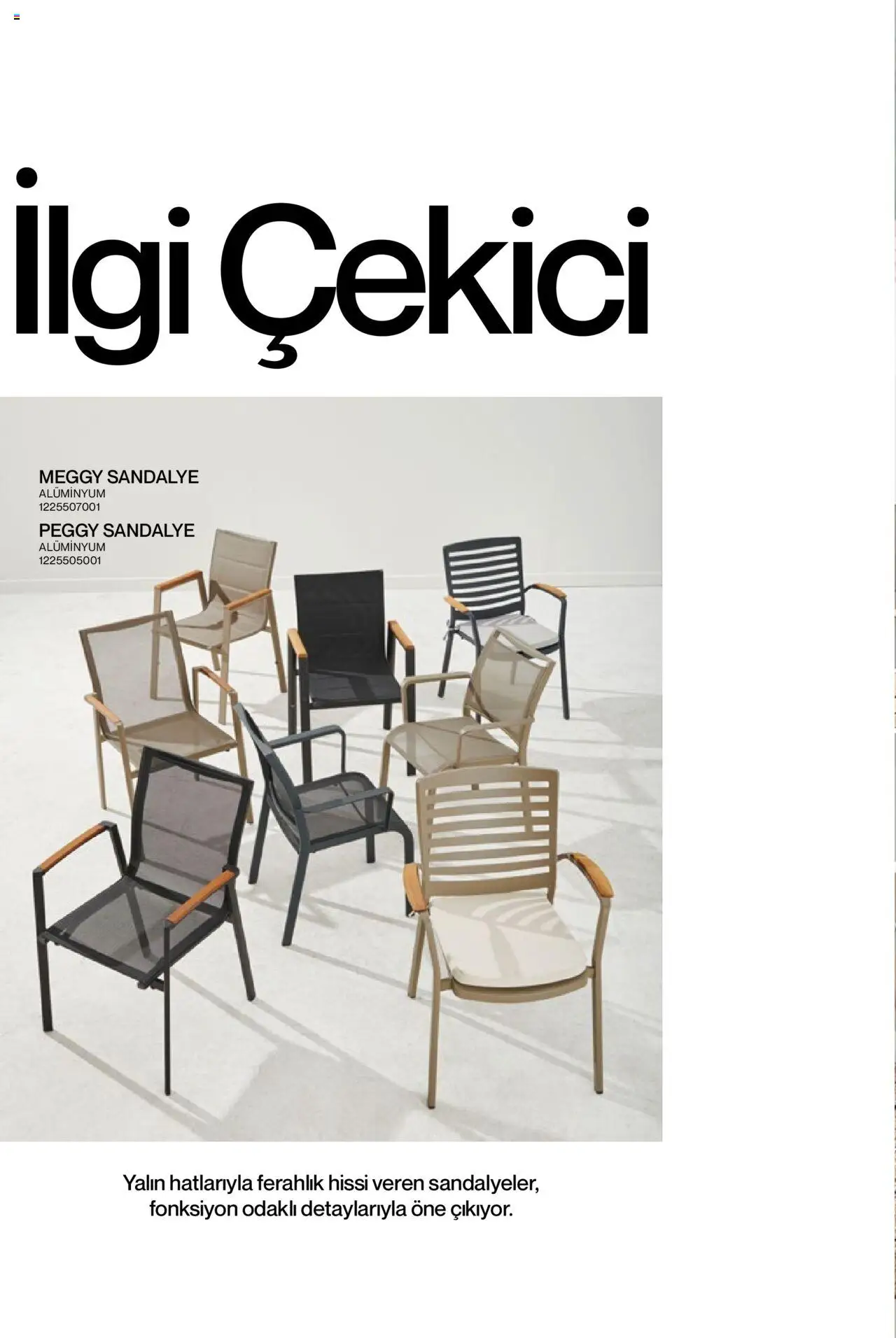 Mudo Katalog - BAHÇE 2025 - 04.06.2025 tarihinden itibaren geçerlidir | Sayfa: 42 | Ürünler: Sandalye