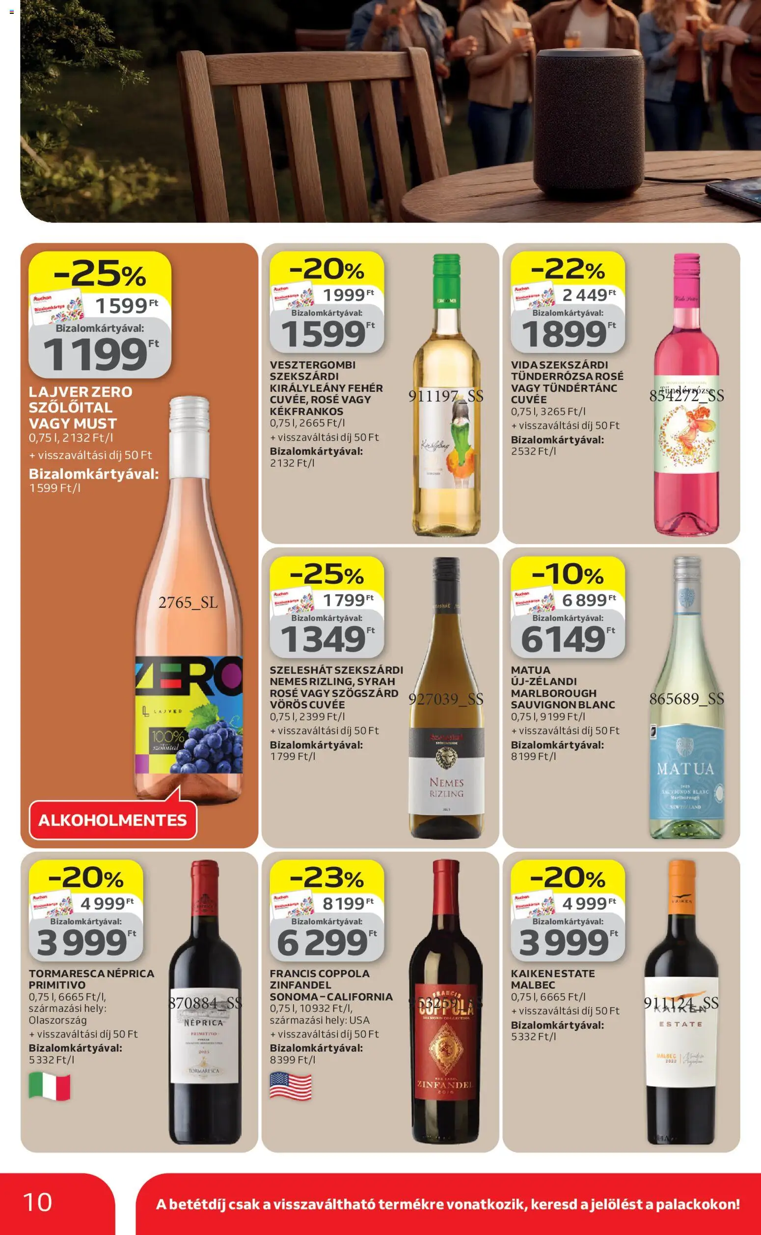 Auchan akciós ujság - amely érvényes a következő dátumtól: 09.04.2026 | Oldal: 10