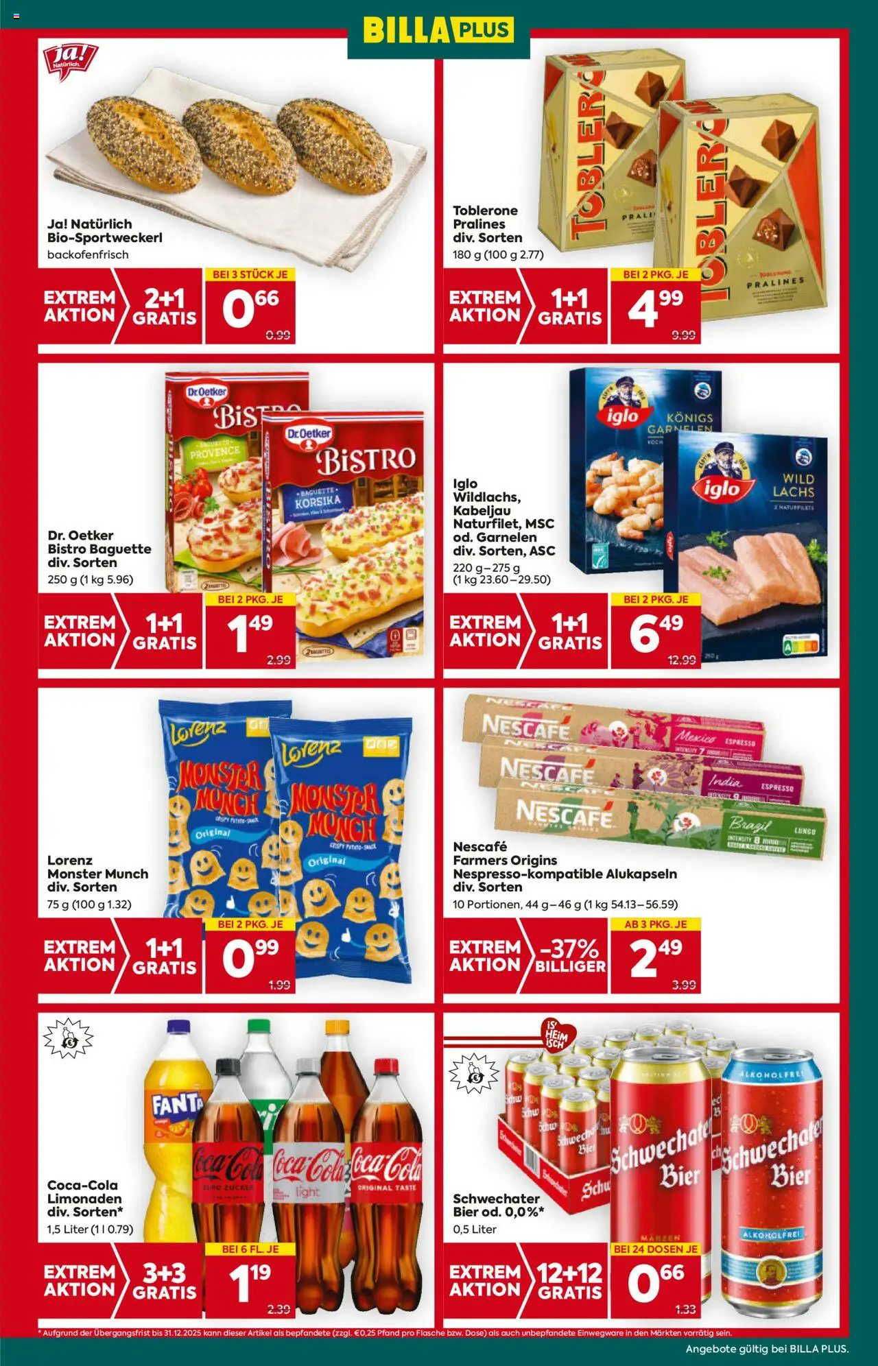 Billa Plus Flugblatt gültig ab 31.07.2025 | Seite: 5 | Produkte: Zucker, Jääkaappipakastin, Bier