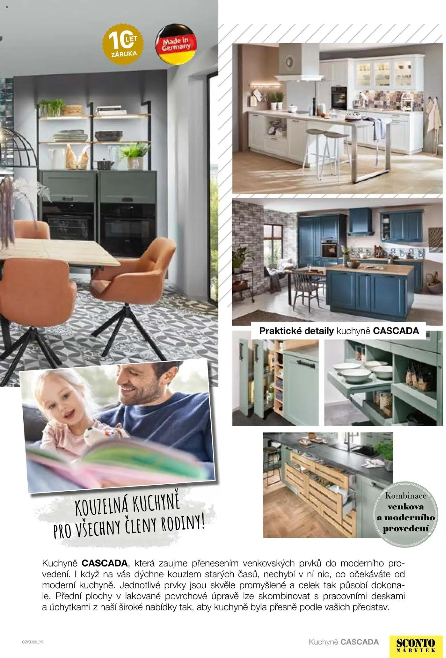Sconto nábytek katalog - Kuchyně na míru od 06.01.2026 | Strana: 79 | Produkty: Nábytek, Kuchyně