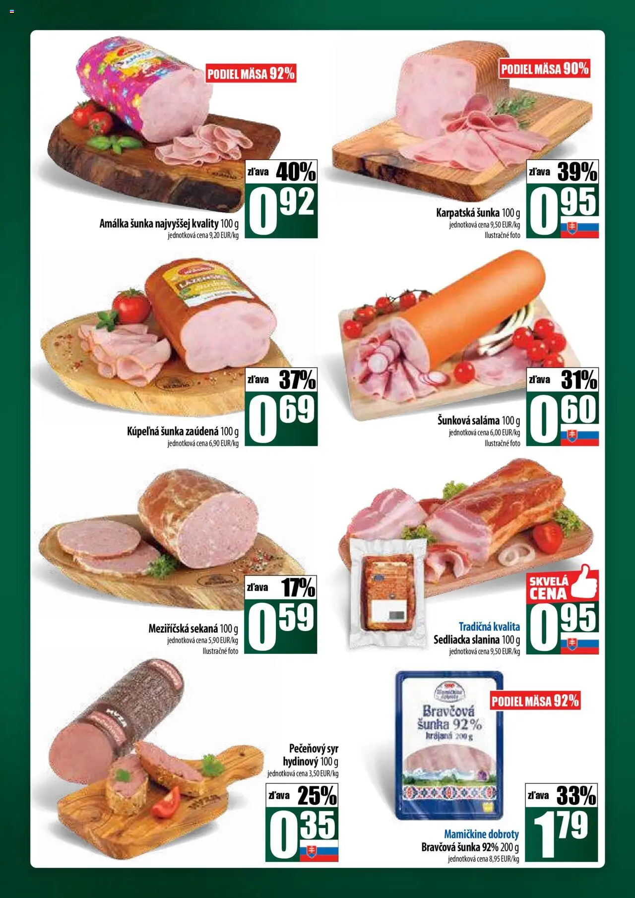 COOP Jednota široká ponuka │ platný od 24.07.2025 | Strana: 8 | Produkty: Kúpelňa, Syr, Slanina