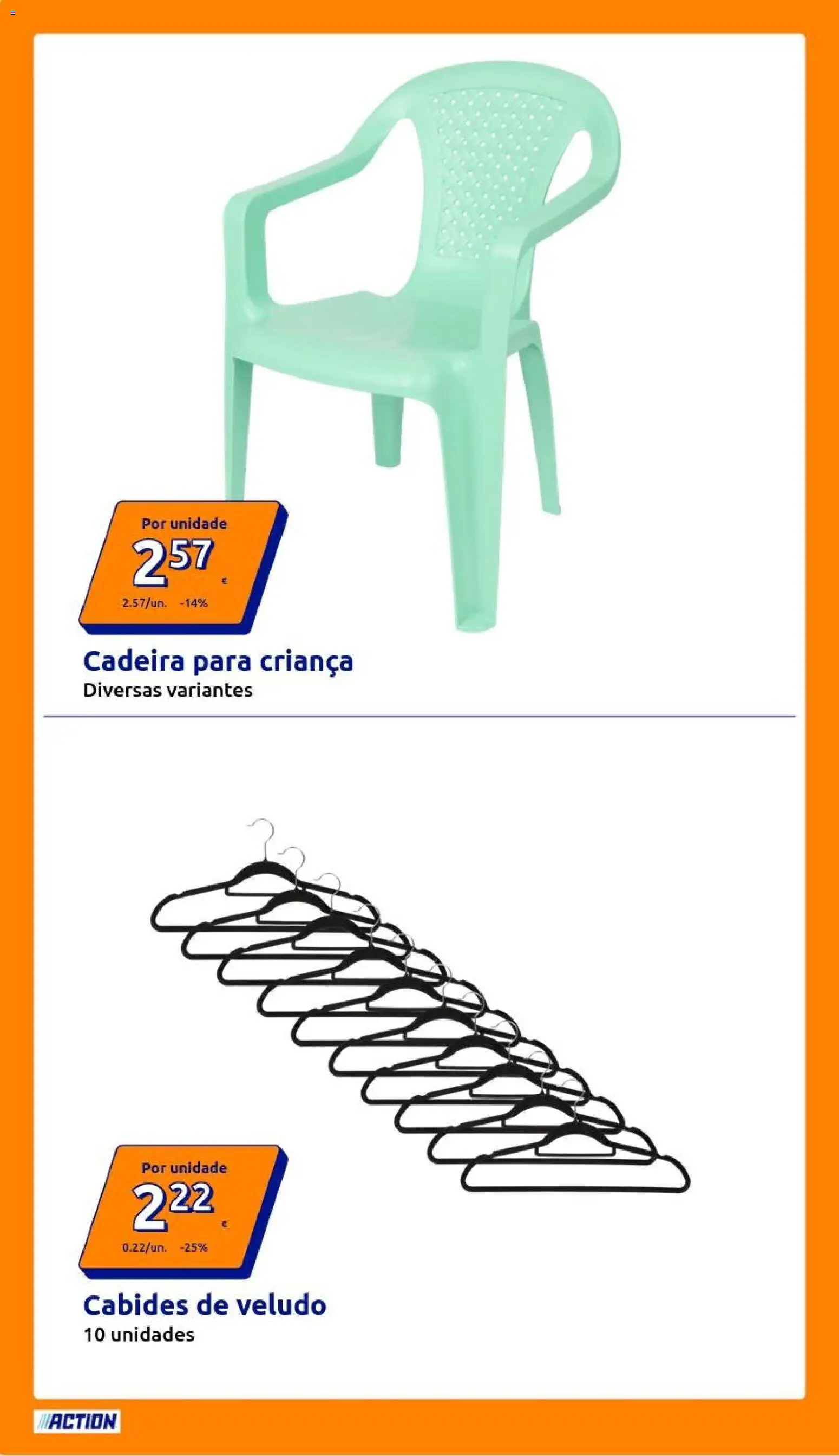 Action - Action week 9 2026 │ válido de 25.02.2026 | Página: 12 | Produtos: Cabides, Cadeira