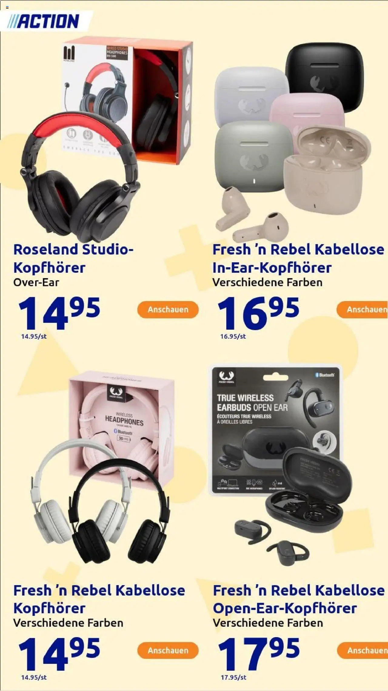 Action Geschenke gültig ab 24.09.2025 | Seite: 154 | Produkte: Kopfhörer