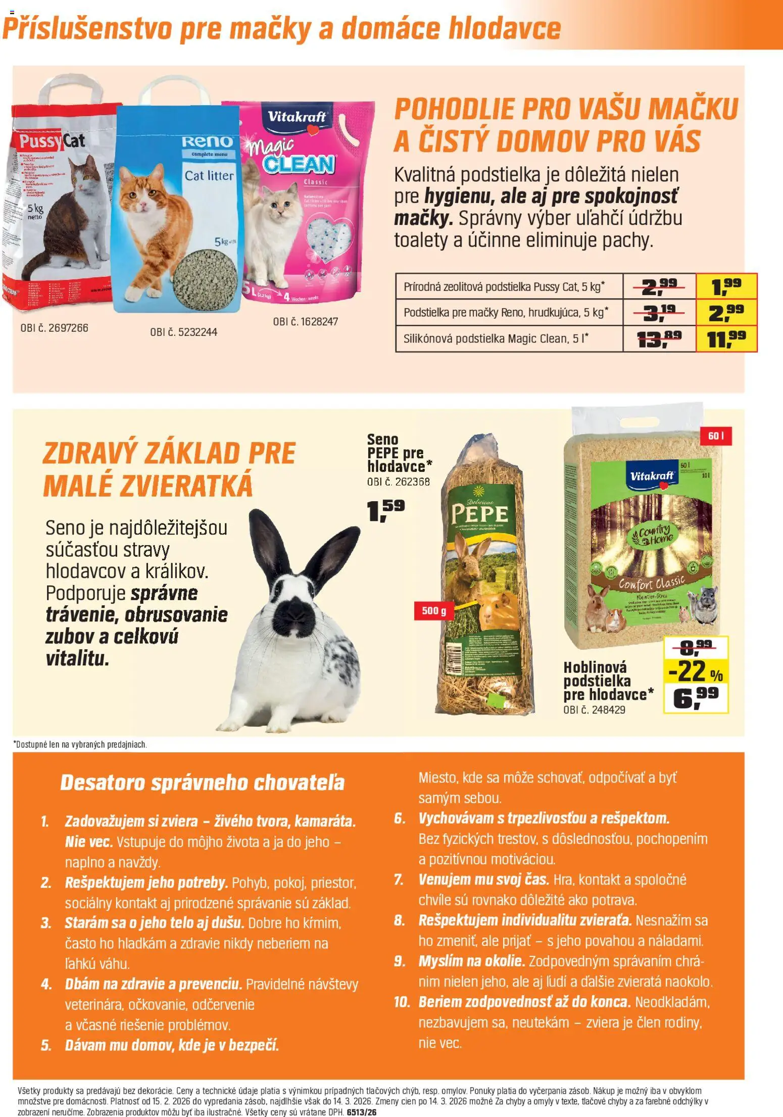 Nové OBI akcie – leták je platný od 18.02.2026 | Strana: 6