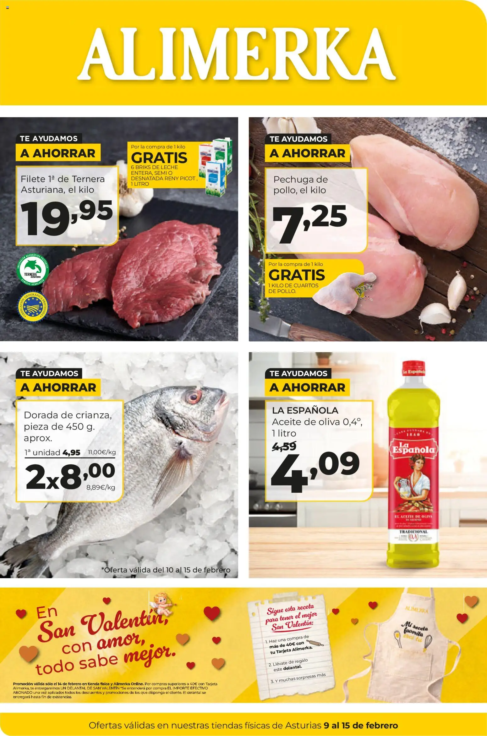 Alimerka folleto Asturias │ válido desde el 09.02.2026 | Página: 1