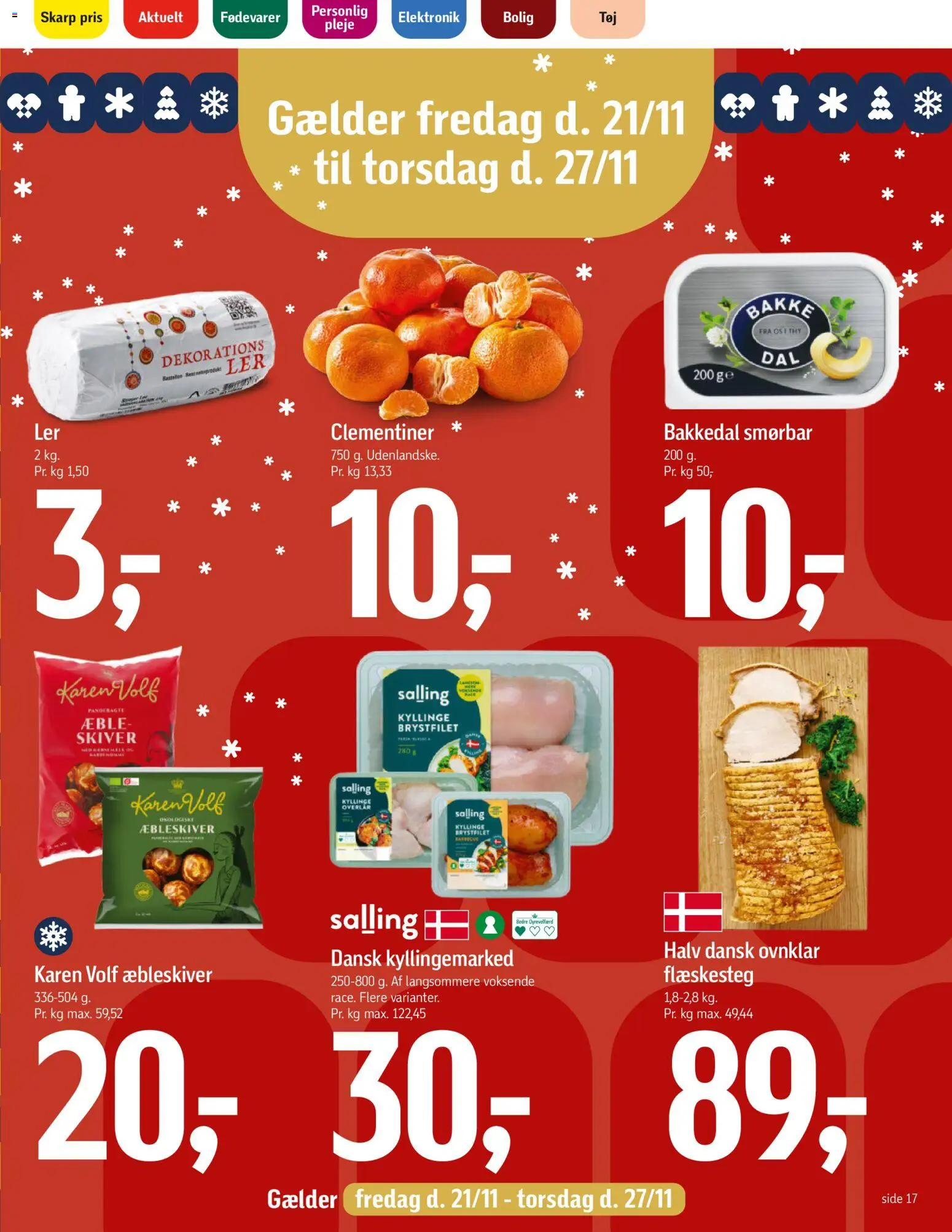 Føtex tilbudsavis – gyldig fra 21.11.2025 | Side: 23 | Produkter: Flæskesteg