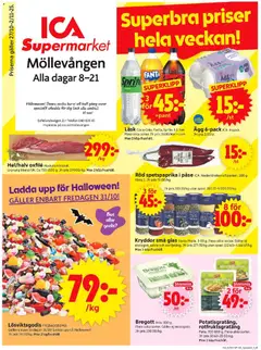 ICA Supermarket - Malmö - Förhandsvisning av reklamblad från butik ICA Supermarket aktuell från 27.10.2025