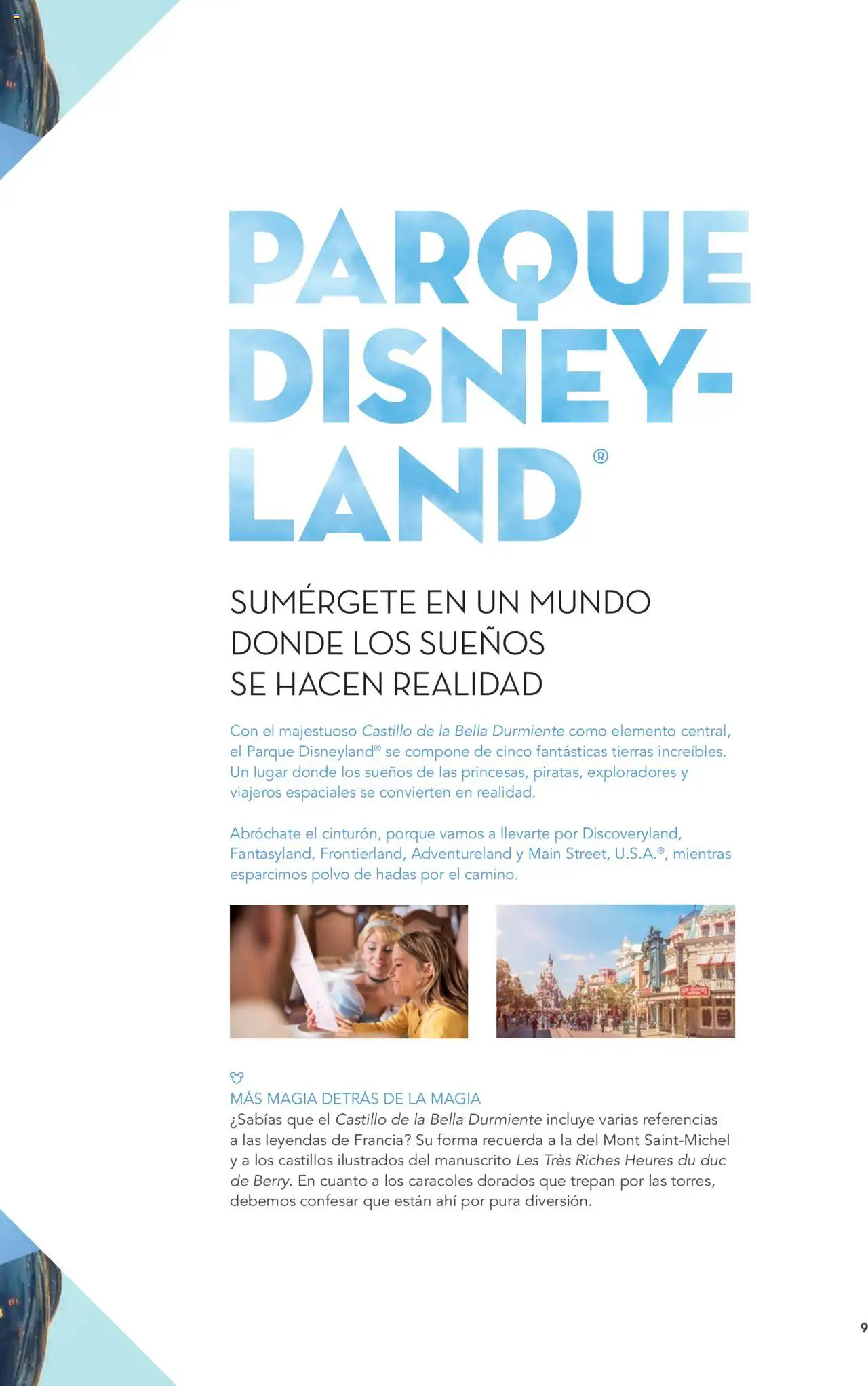 Viajes El Corte Inglés - Disneyland Paris 2025 2026 │ válido desde el 01.04.2025 | Página: 11 | Productos: Polvo
